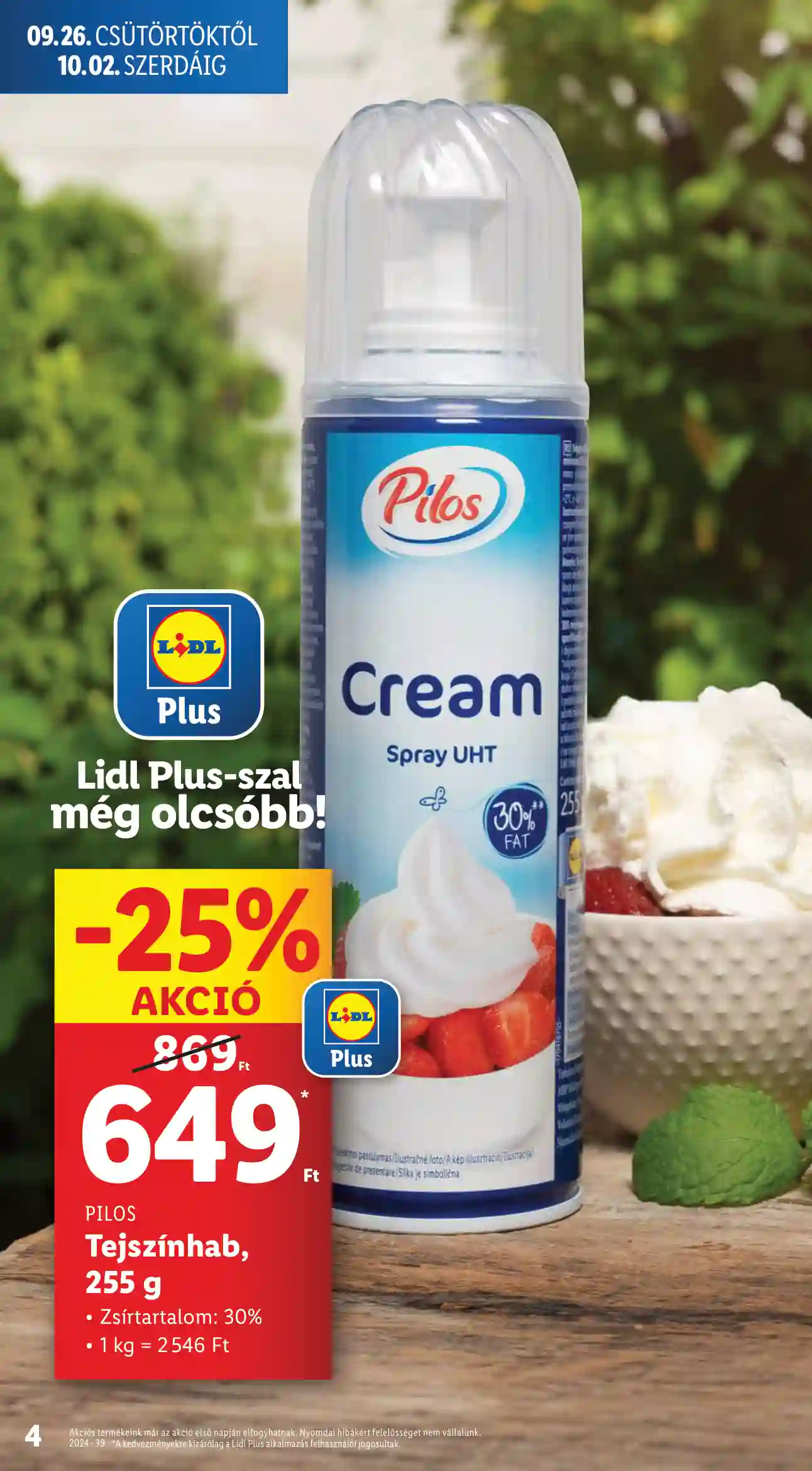 Lidl akciós újság 39. hét (24 oldal)