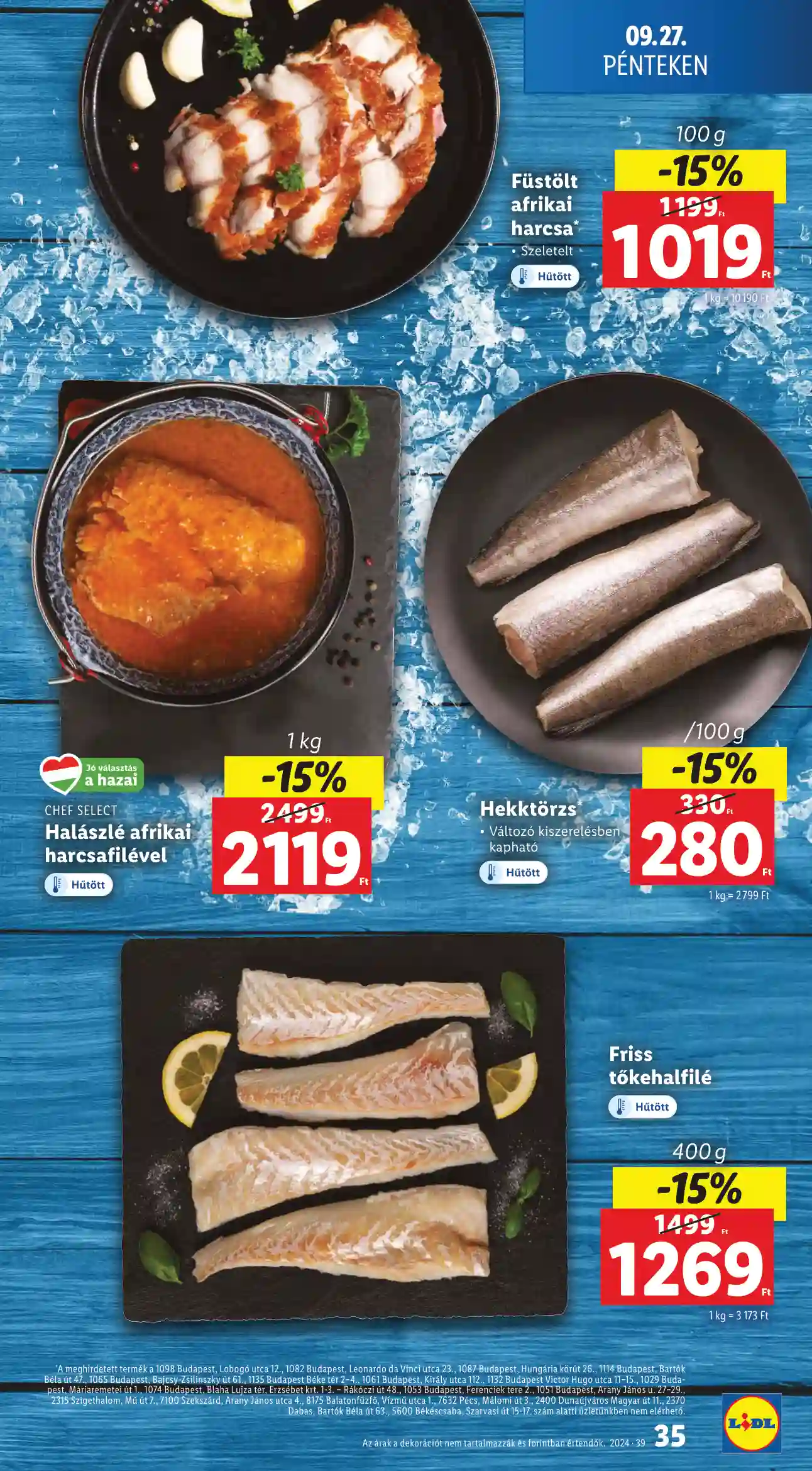 Lidl akciós újság 39. hét (29 oldal)