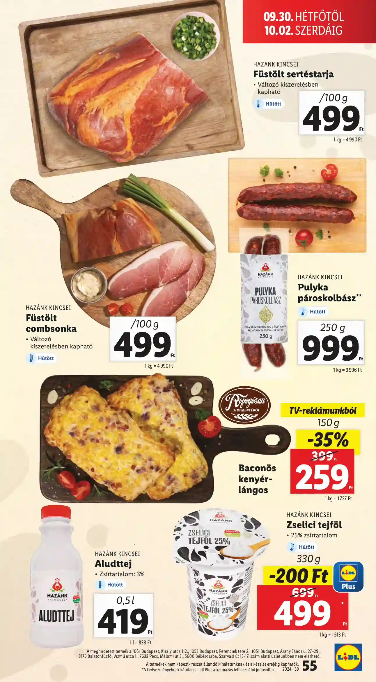 Lidl akciós újság 39. hét (51 oldal)