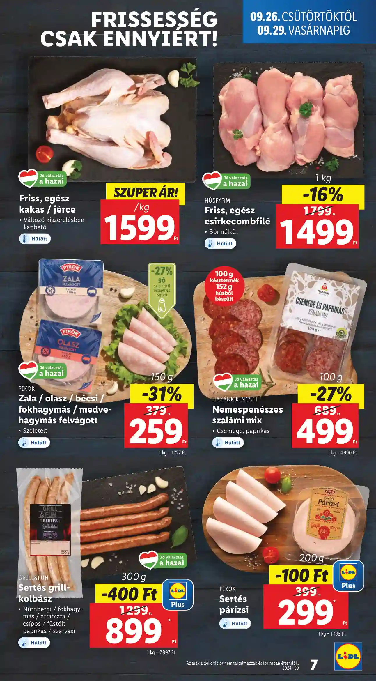 Lidl akciós újság 39. hét (57 oldal)