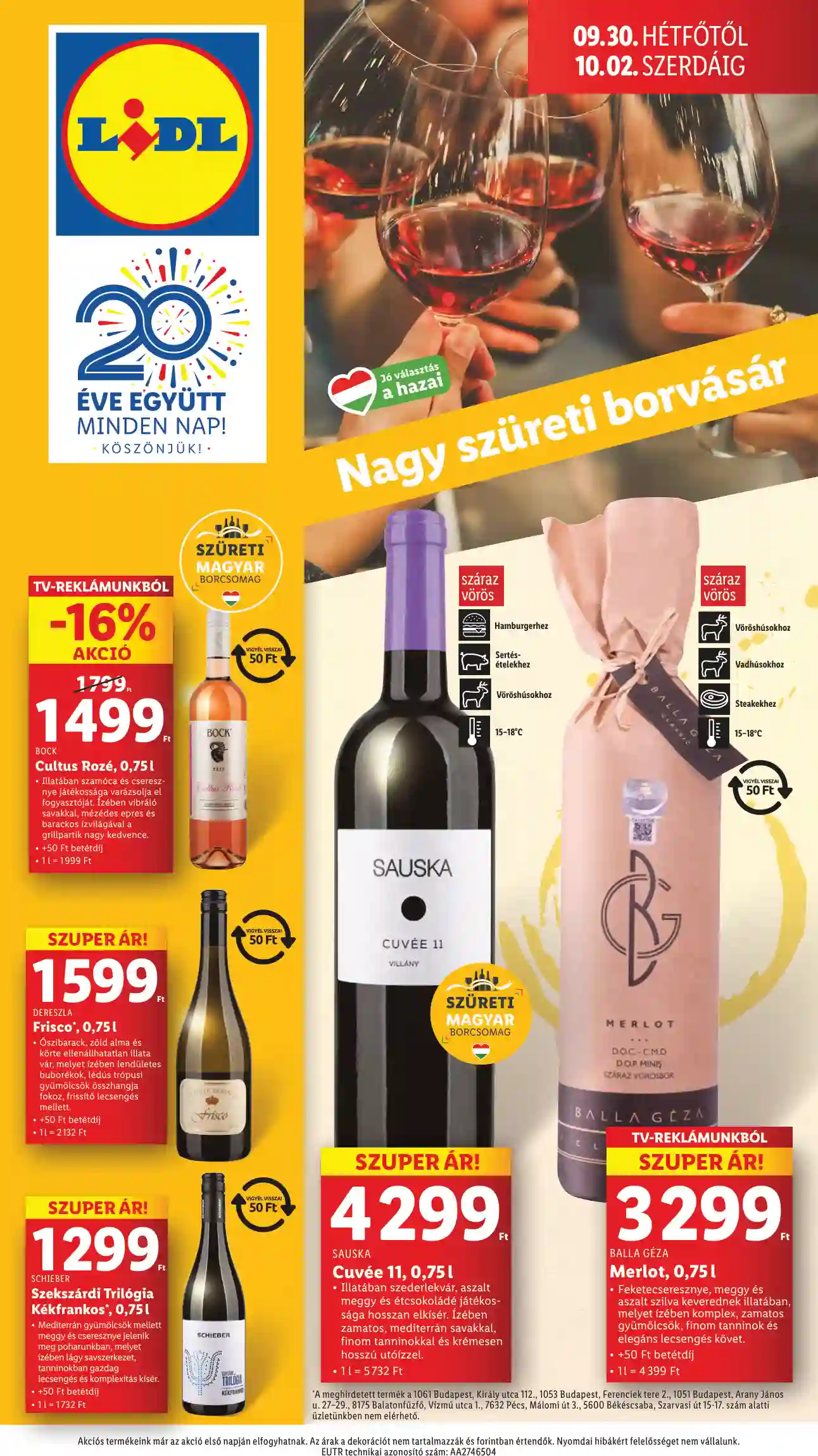Lidl akciós újság 39. hét (61 oldal)