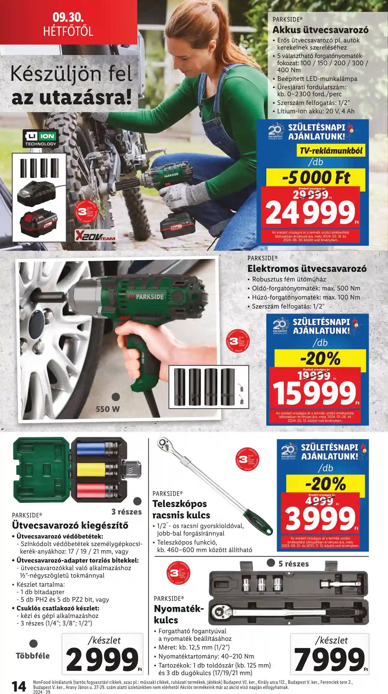 Lidl akciós újság 39. hét (6 oldal)