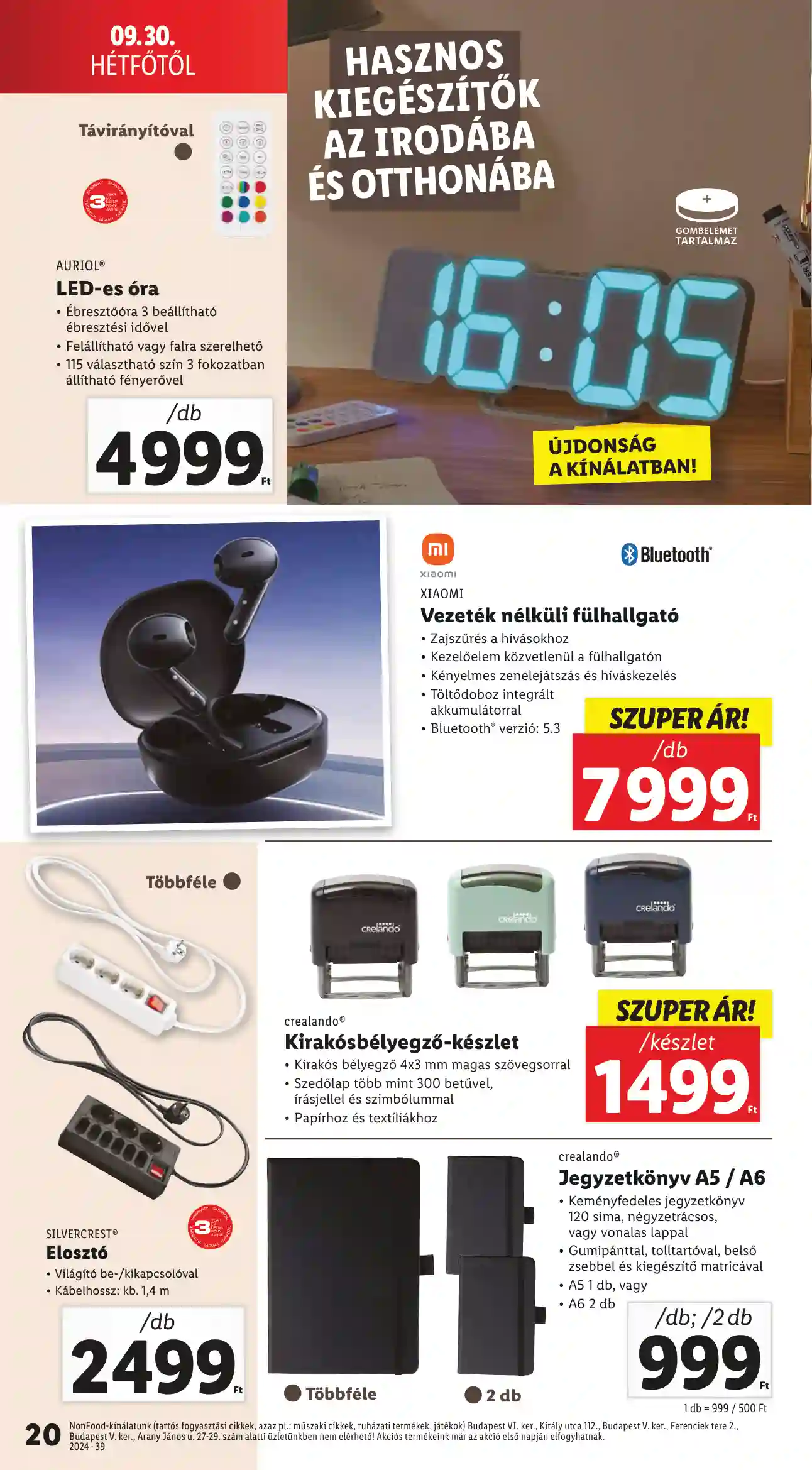Lidl akciós újság 39. hét (12 oldal)