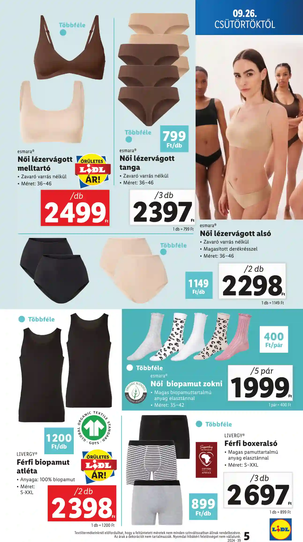 Lidl akciós újság 39. hét (16 oldal)