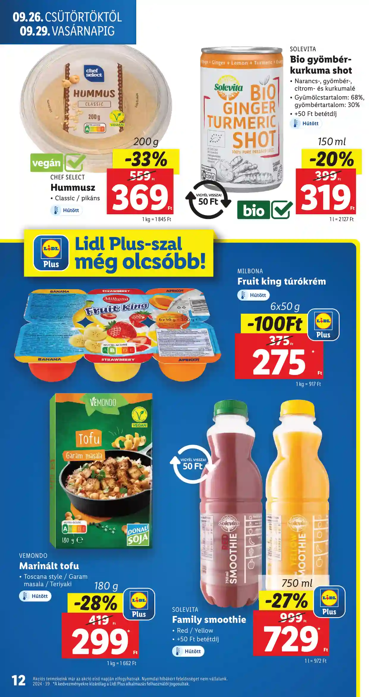 Lidl akciós újság 39. hét (4 oldal)