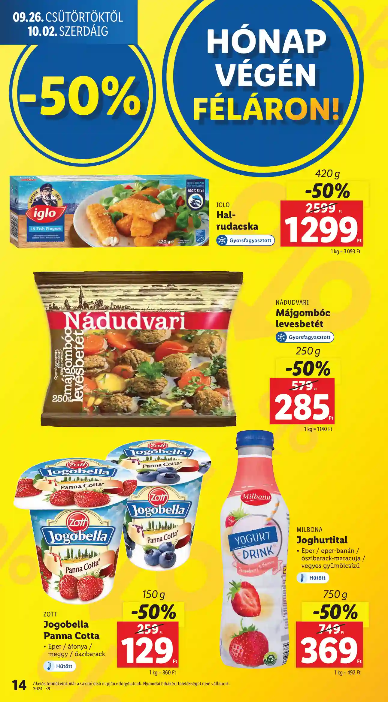Lidl akciós újság 39. hét (6 oldal)