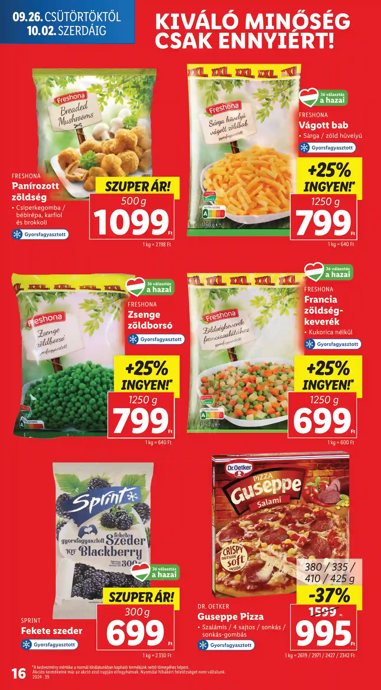 Lidl akciós újság 39. hét (8 oldal)