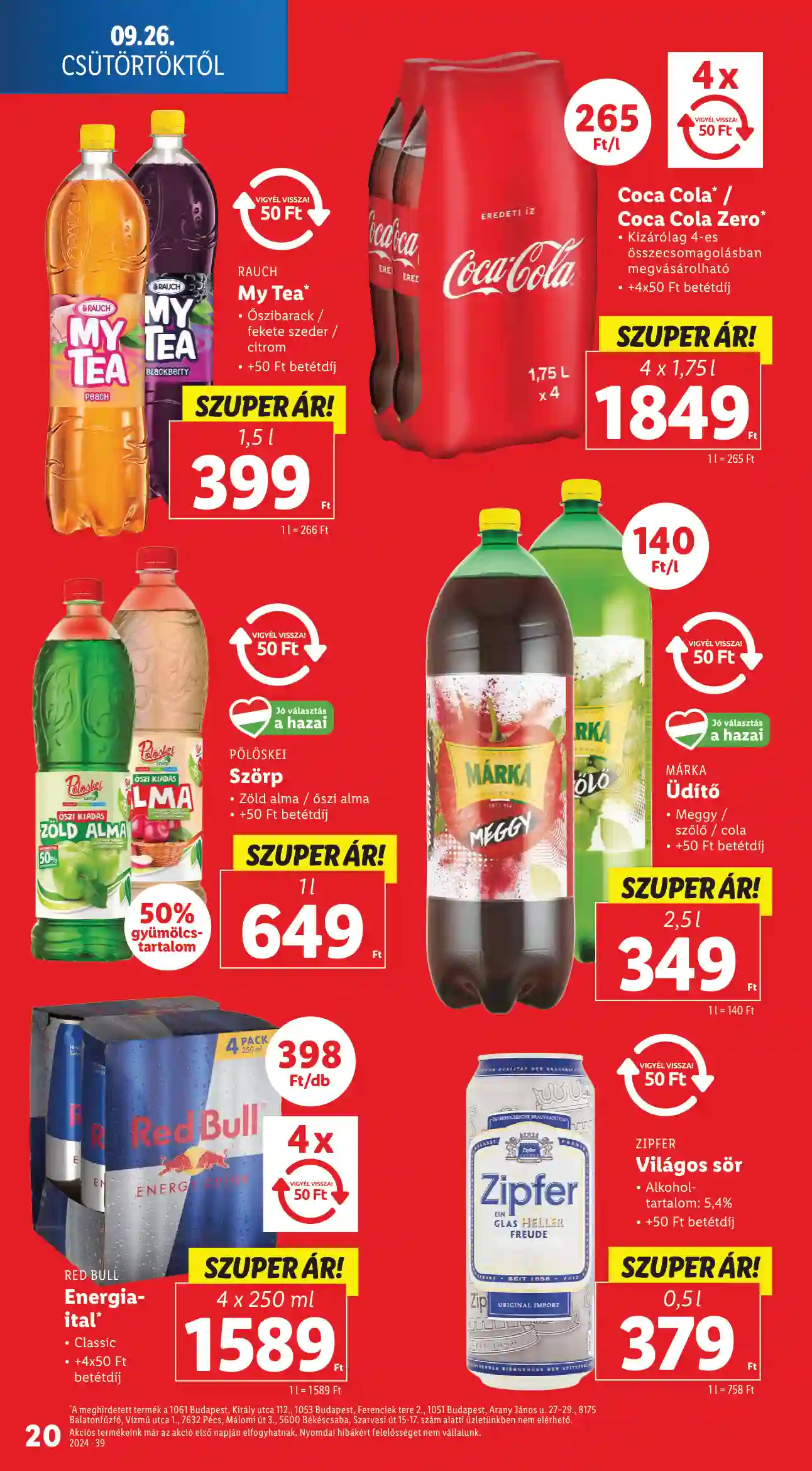 Lidl akciós újság 39. hét (12 oldal)