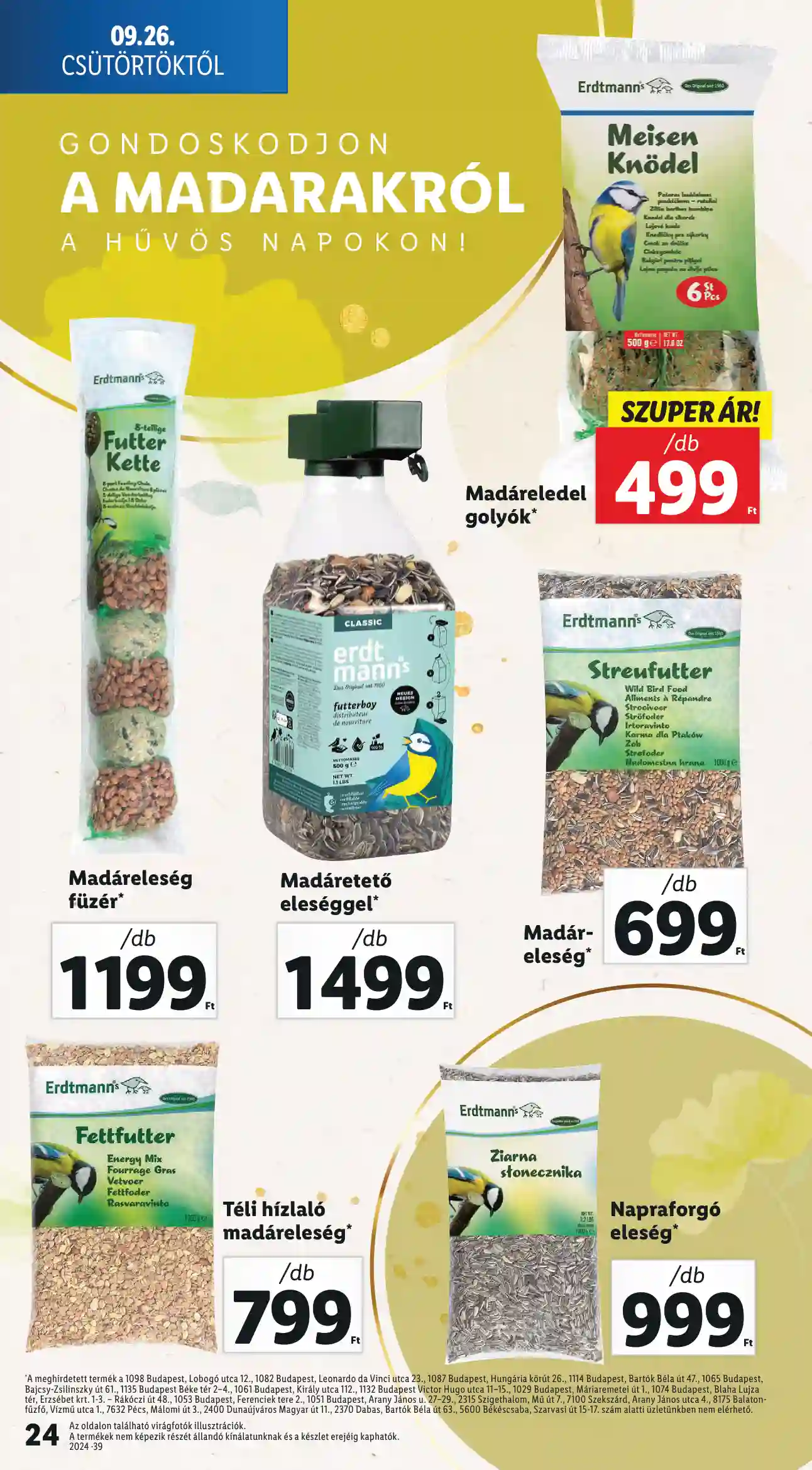 Lidl akciós újság 39. hét (17 oldal)