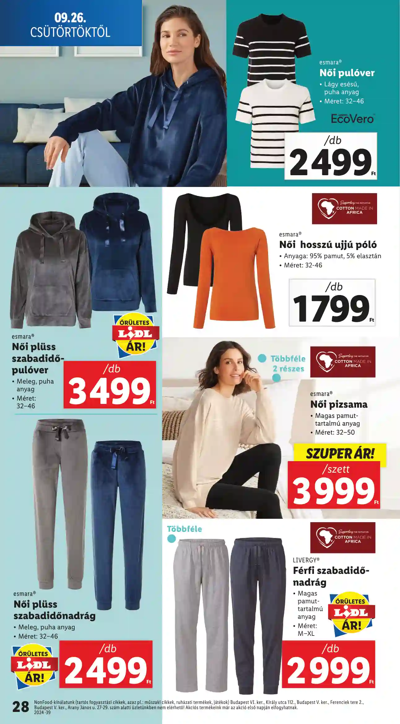 Lidl akciós újság 39. hét (21 oldal)