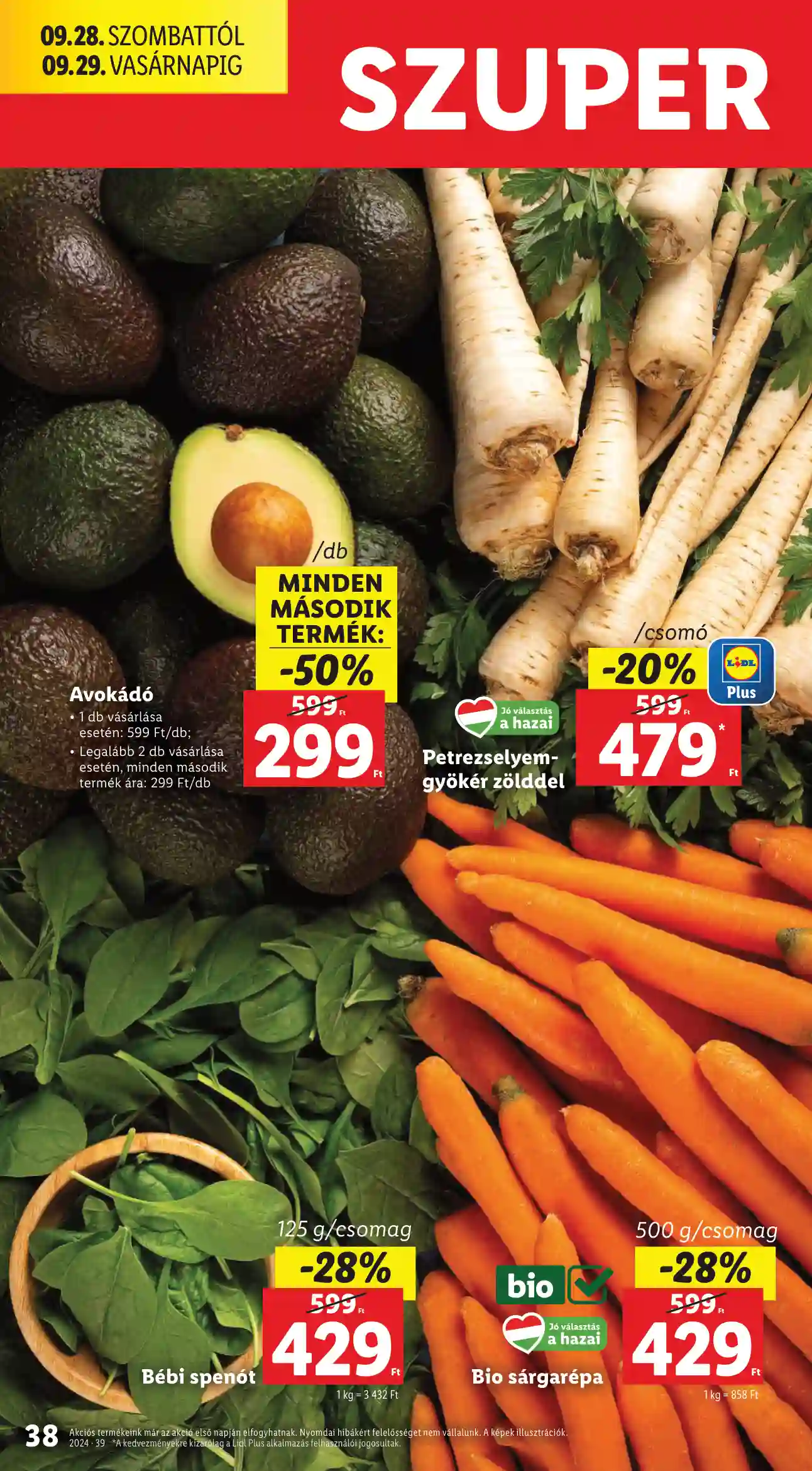 Lidl akciós újság 39. hét (32 oldal)