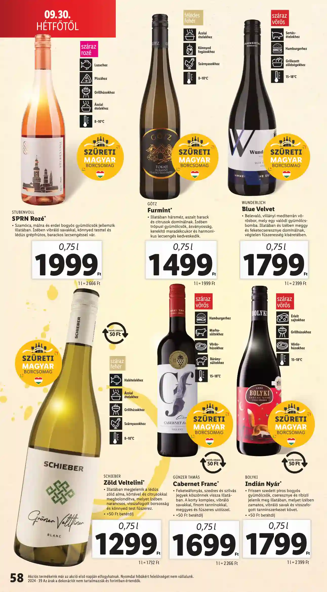 Lidl akciós újság 39. hét (54 oldal)