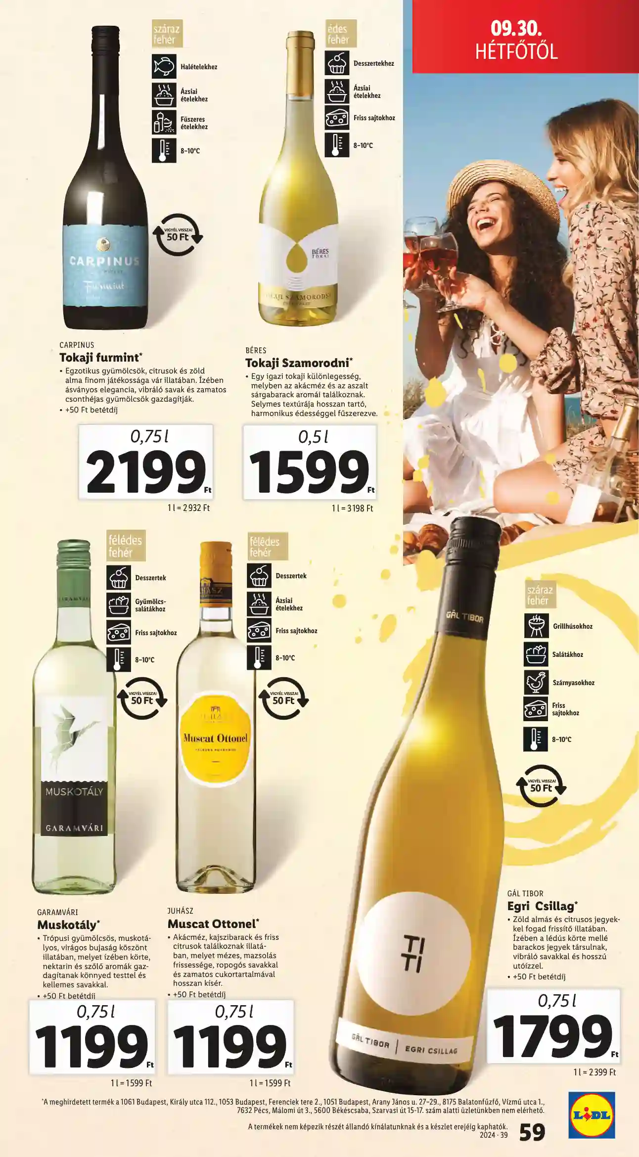 Lidl akciós újság 39. hét (55 oldal)