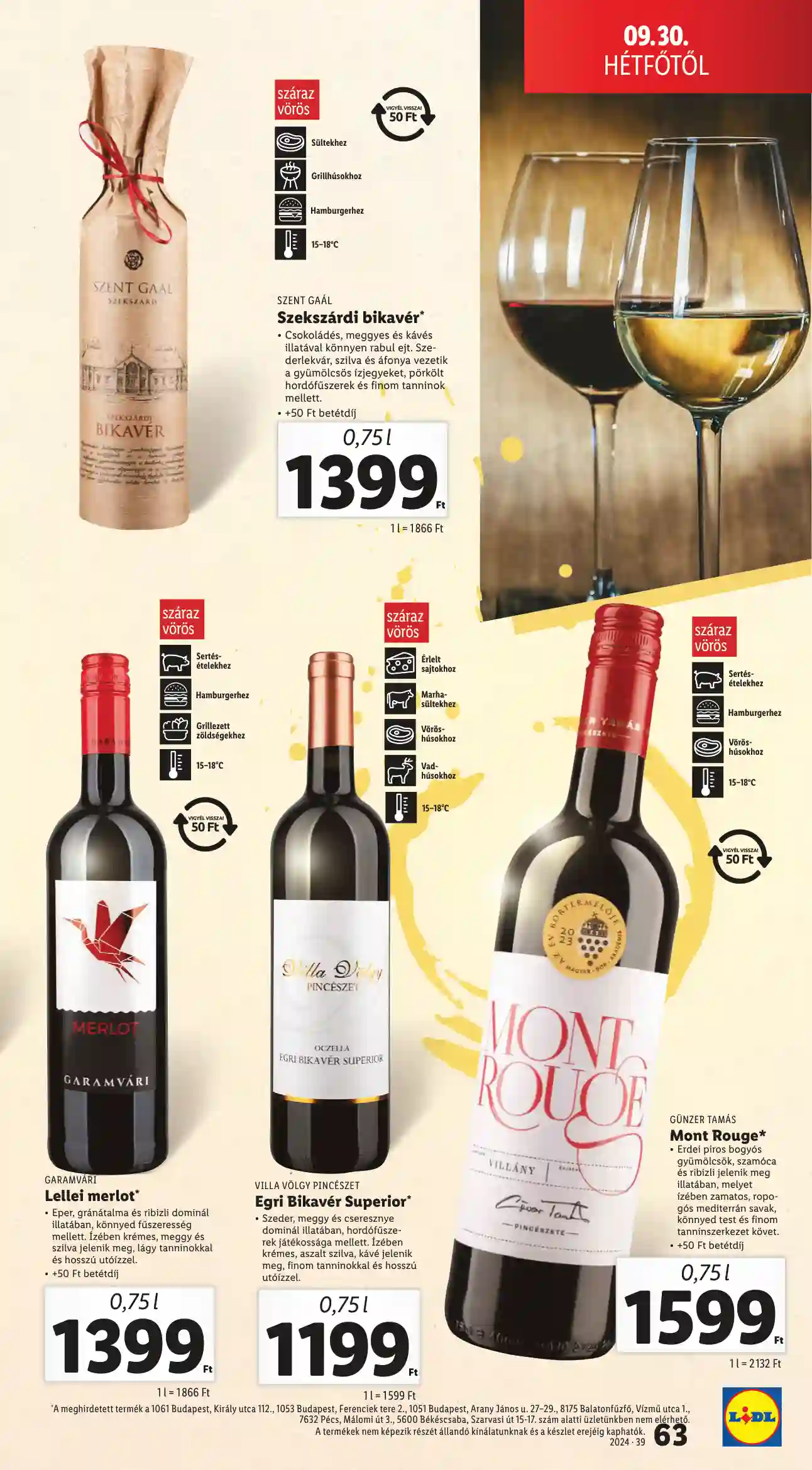 Lidl akciós újság 39. hét (60 oldal)