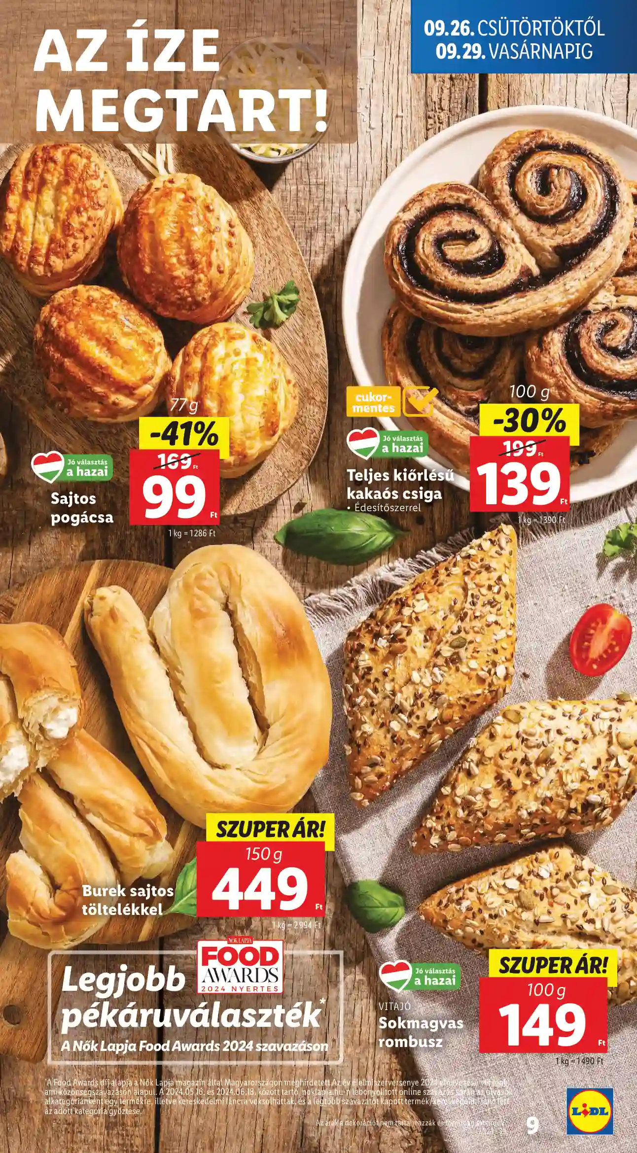 Lidl akciós újság 39. hét (63 oldal)
