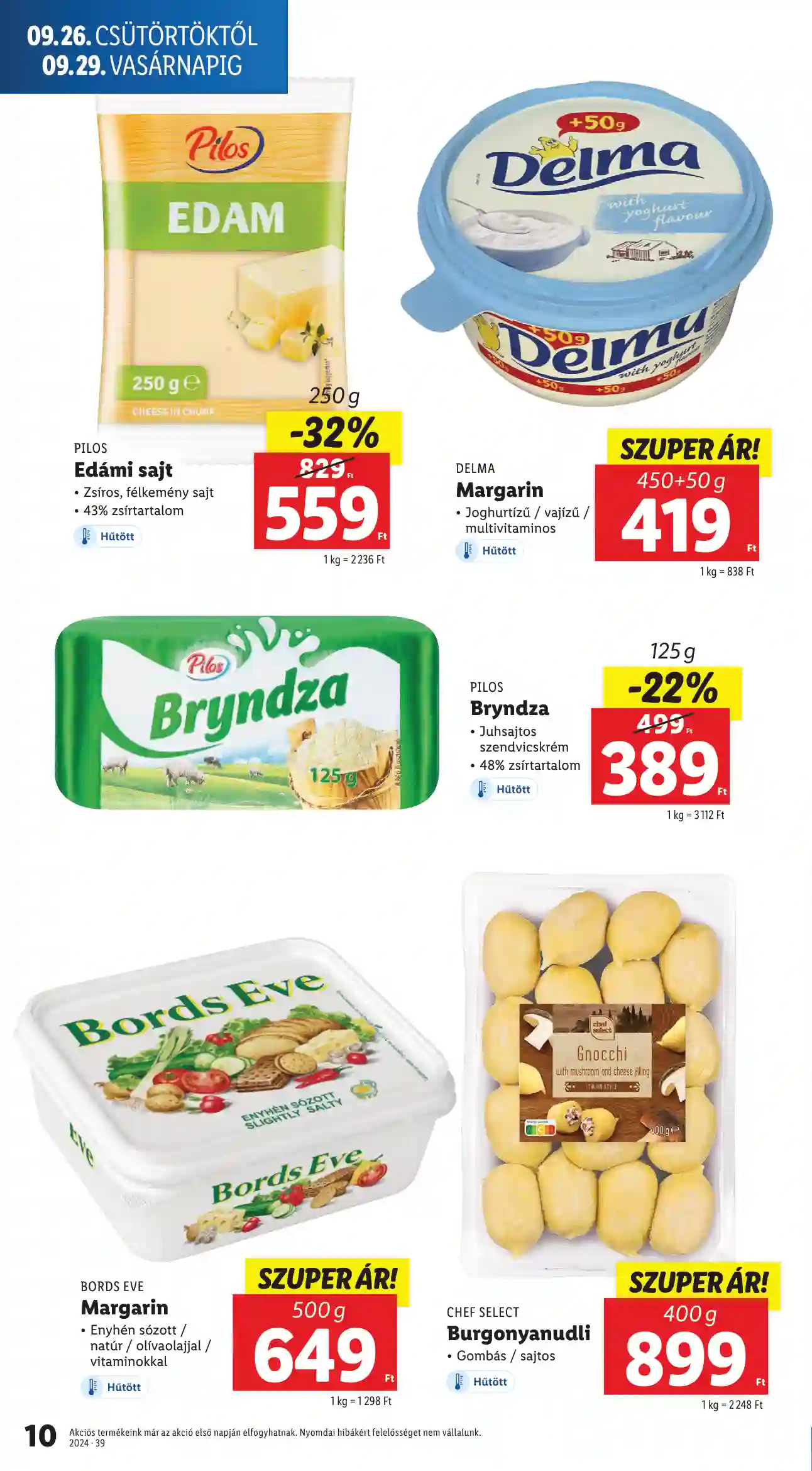 Lidl akciós újság 39. hét (64 oldal)