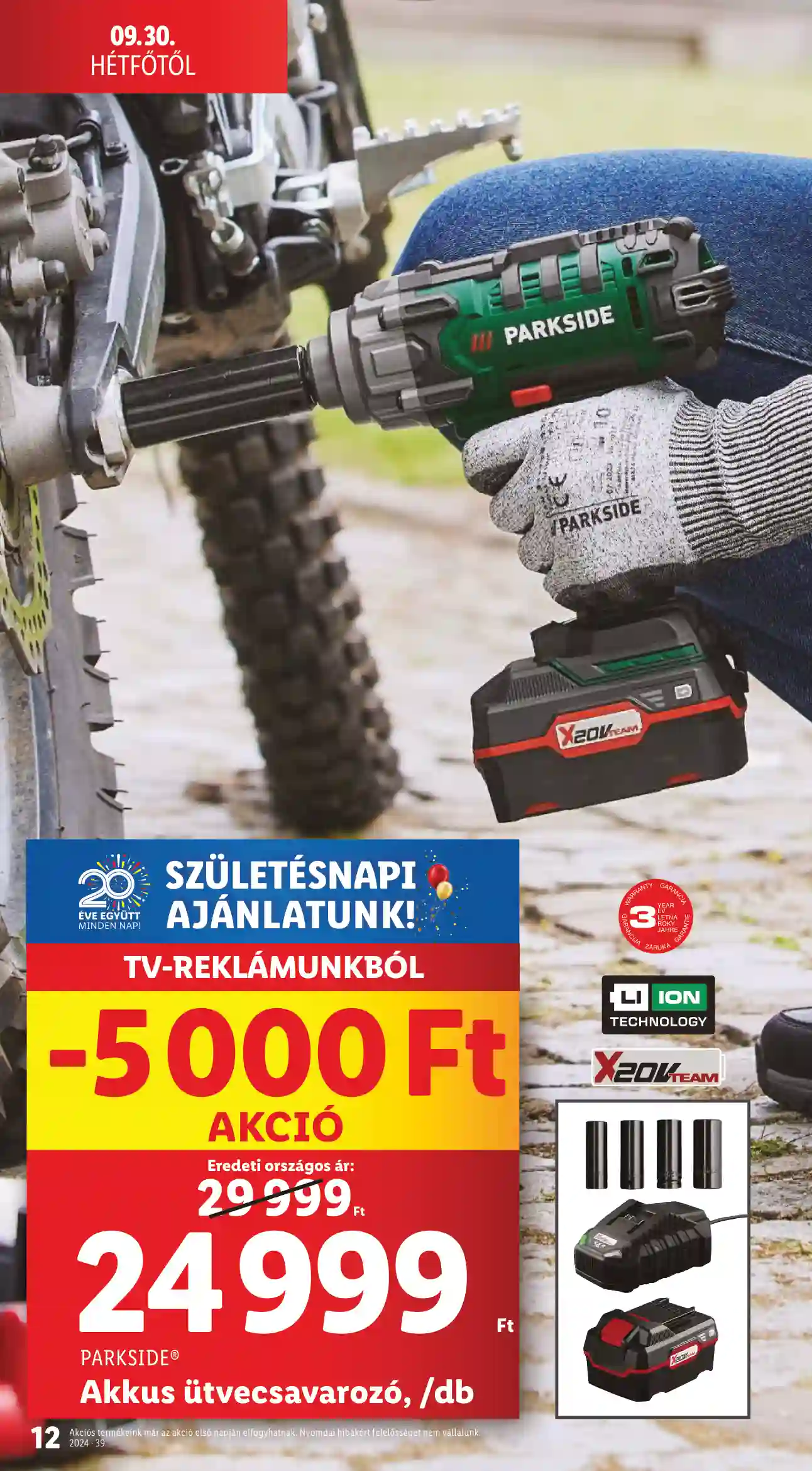 Lidl akciós újság 39. hét (4 oldal)