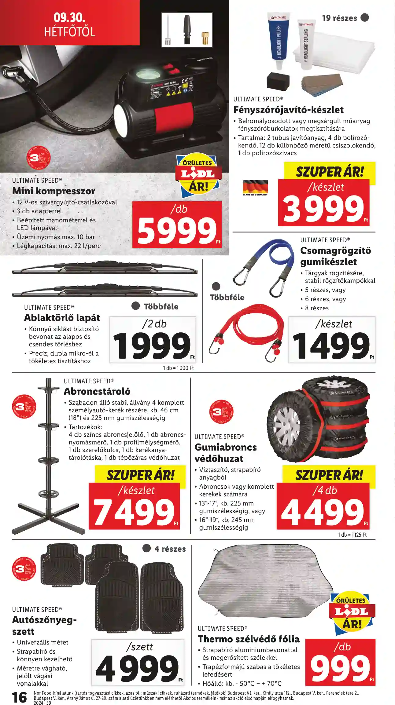 Lidl akciós újság 39. hét (8 oldal)