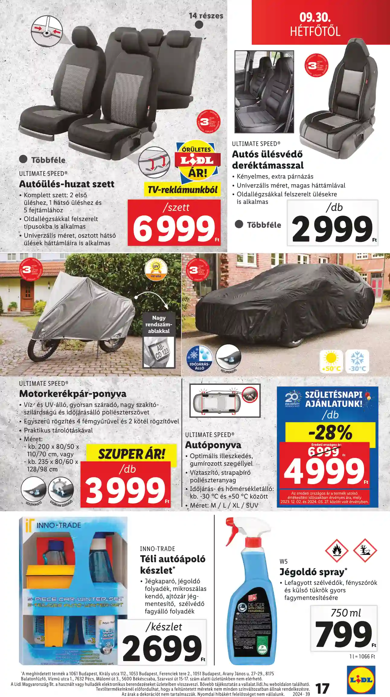 Lidl akciós újság 39. hét (9 oldal)
