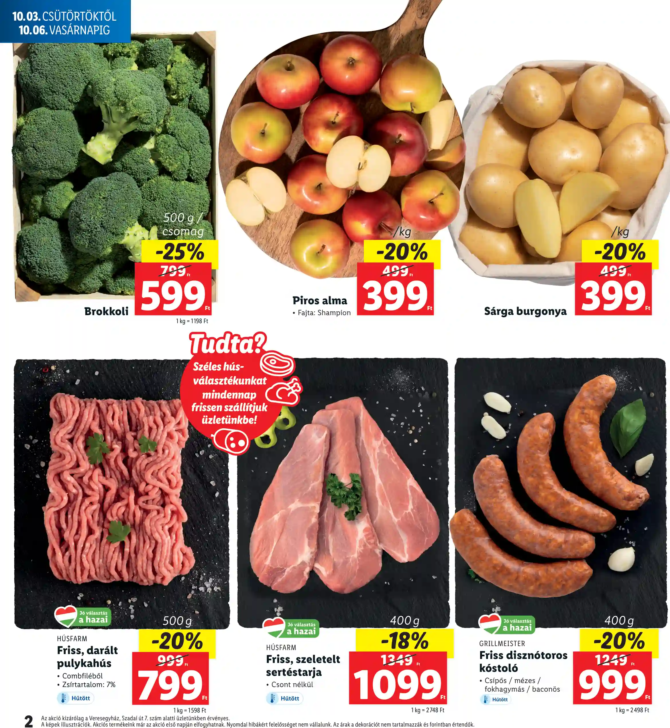 Lidl akciós újság 40. hét (2 oldal)