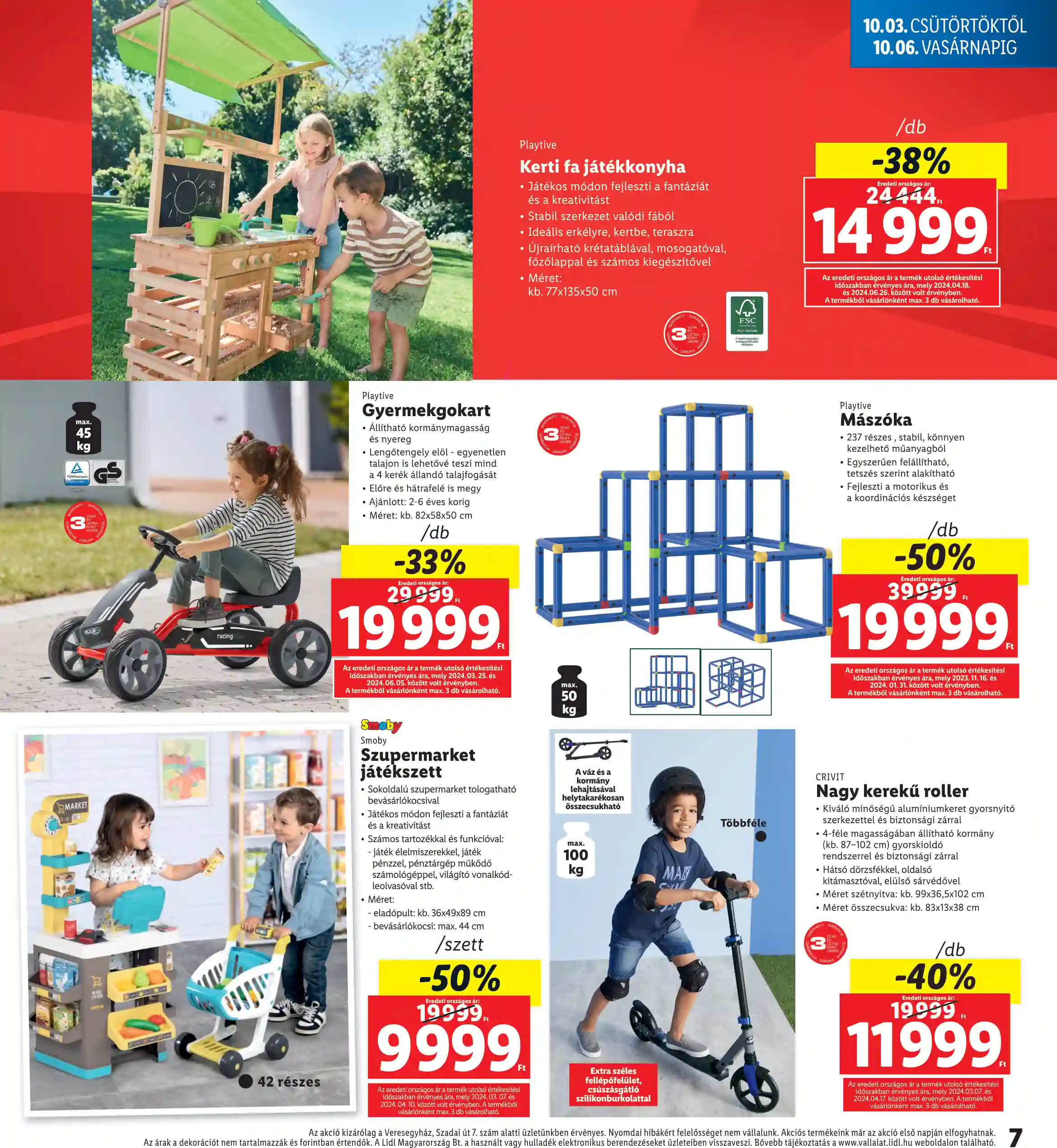 Lidl akciós újság 40. hét (7 oldal)
