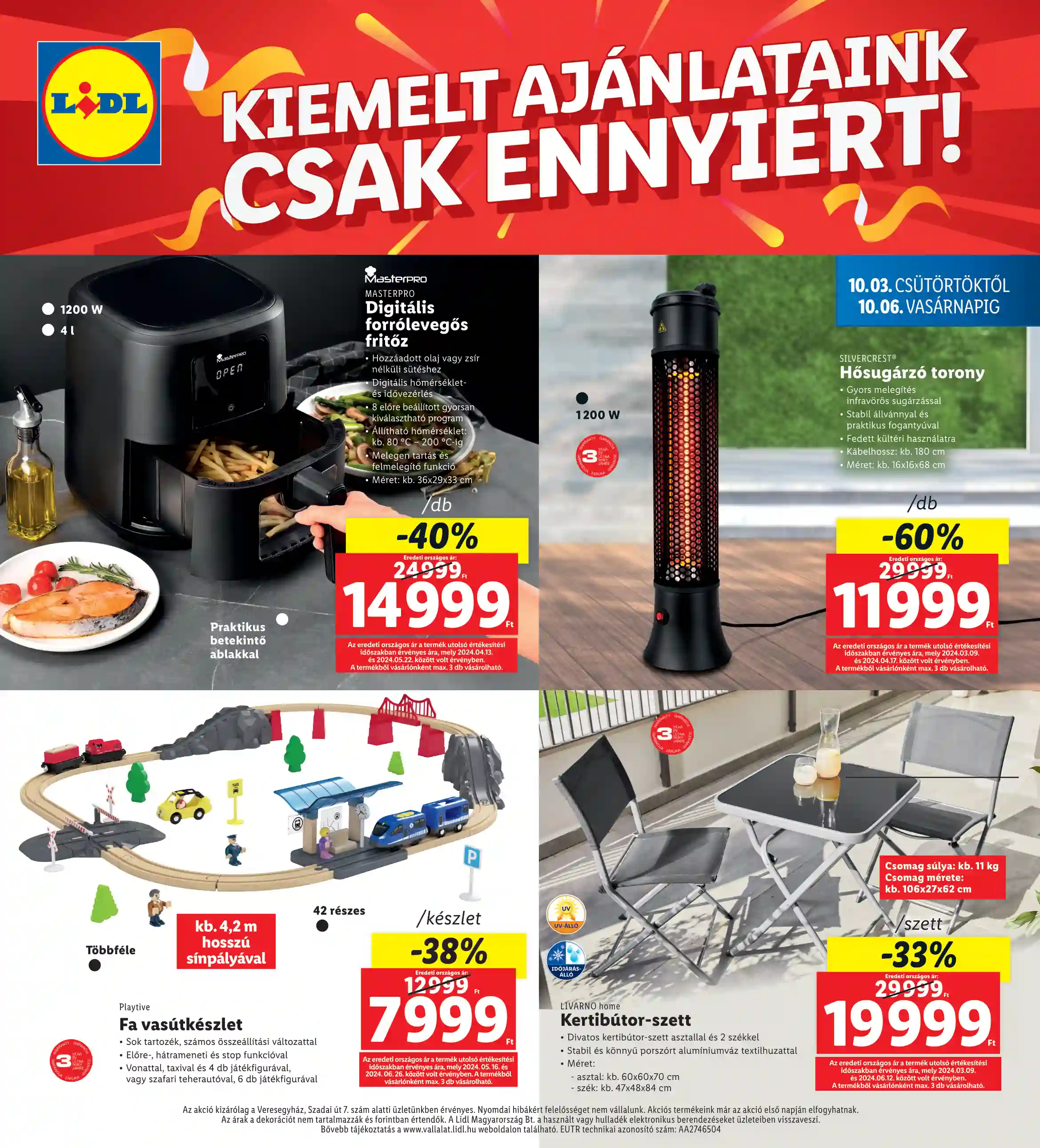 Lidl akciós újság 40. hét (8 oldal)