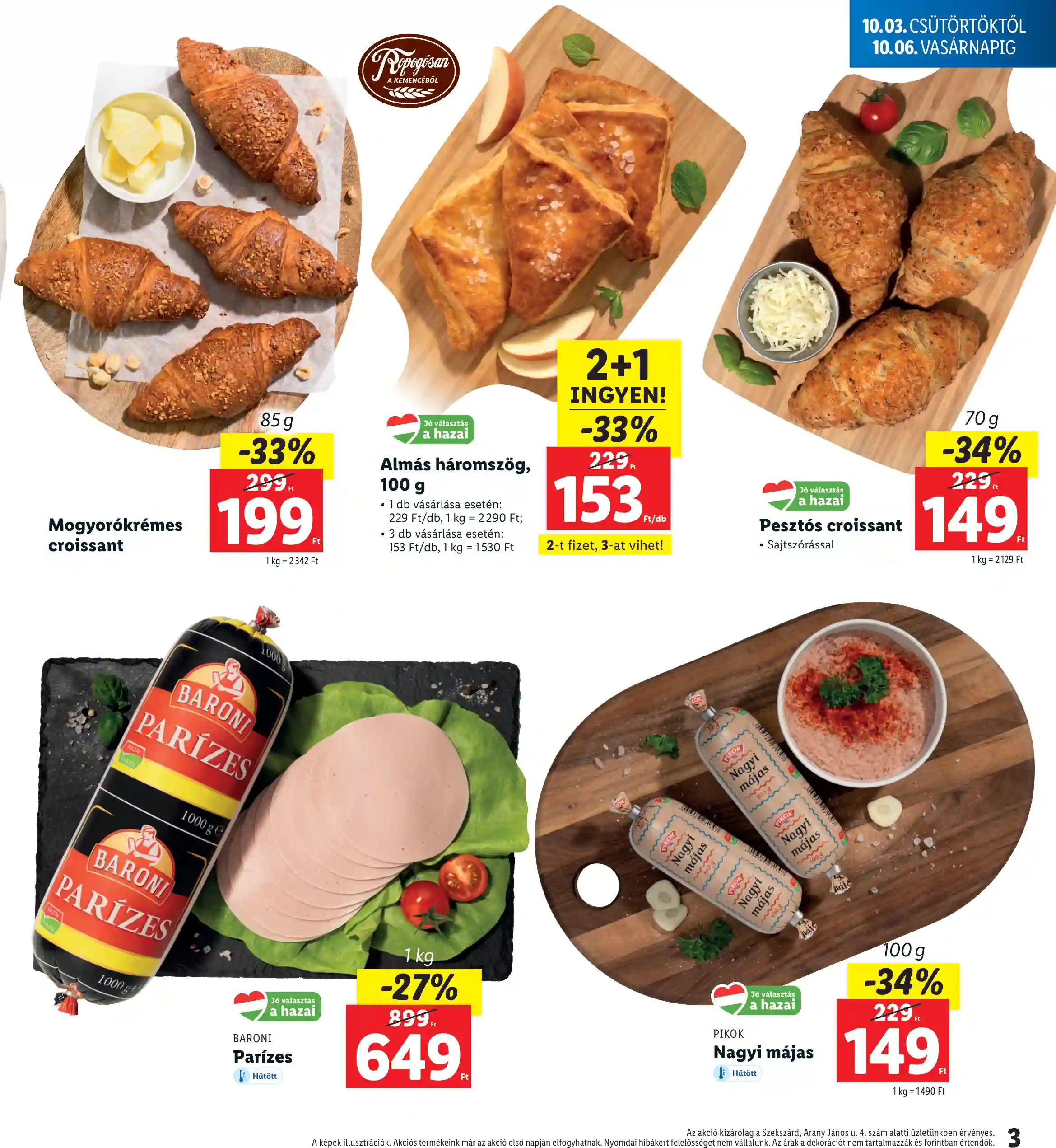 Lidl akciós újság 40. hét (3 oldal)