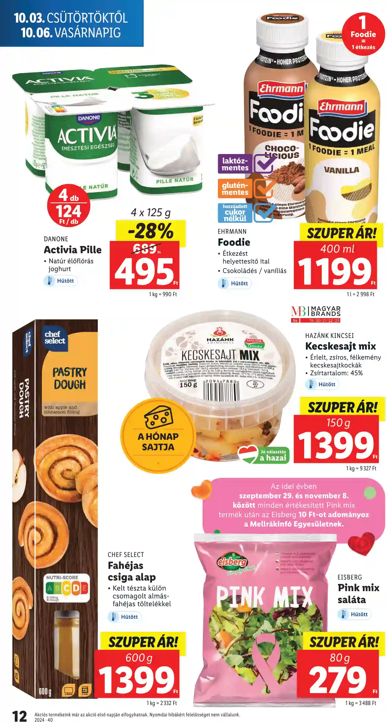 Lidl akciós újság 40. hét (4 oldal)