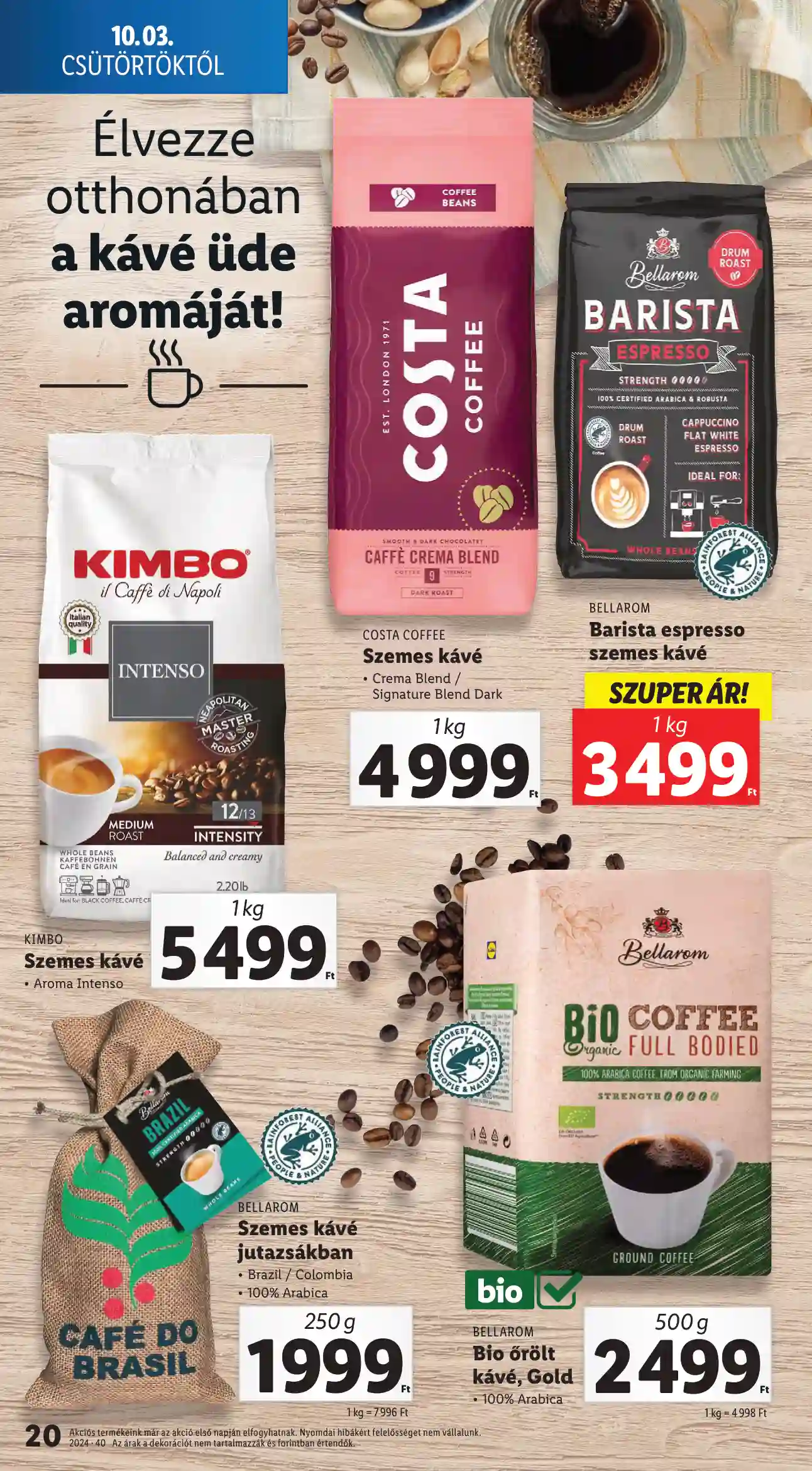 Lidl akciós újság 40. hét (12 oldal)