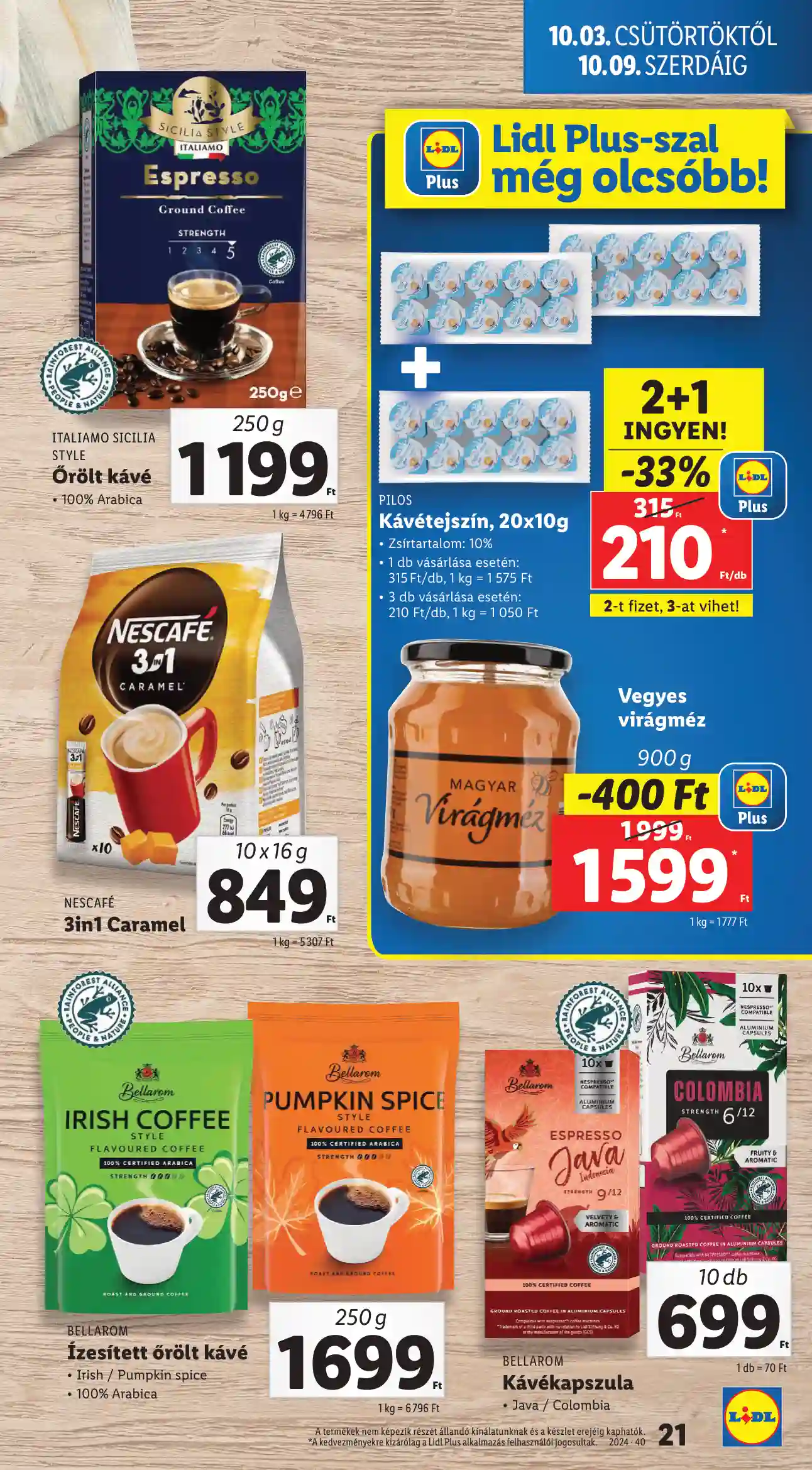 Lidl akciós újság 40. hét (14 oldal)