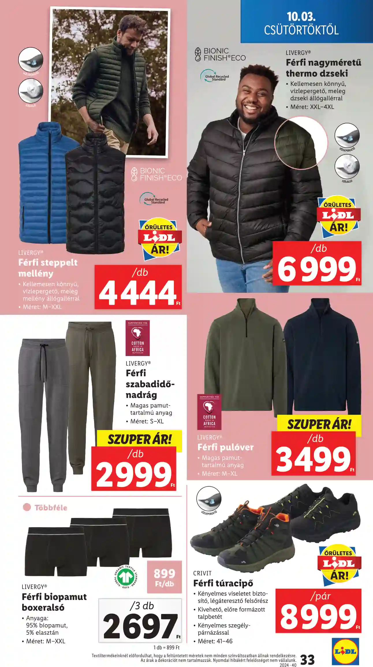 Lidl akciós újság 40. hét (27 oldal)