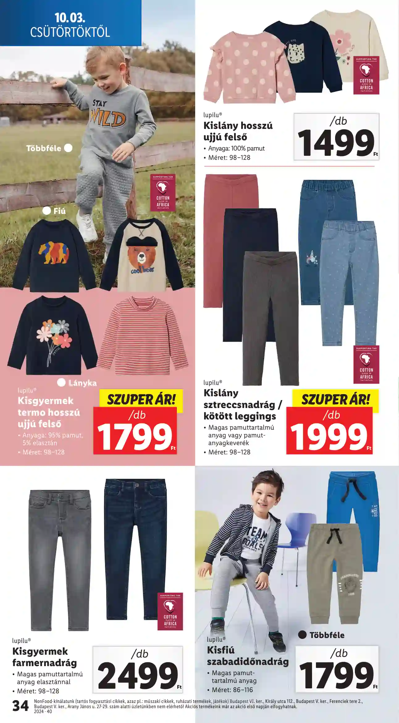 Lidl akciós újság 40. hét (28 oldal)