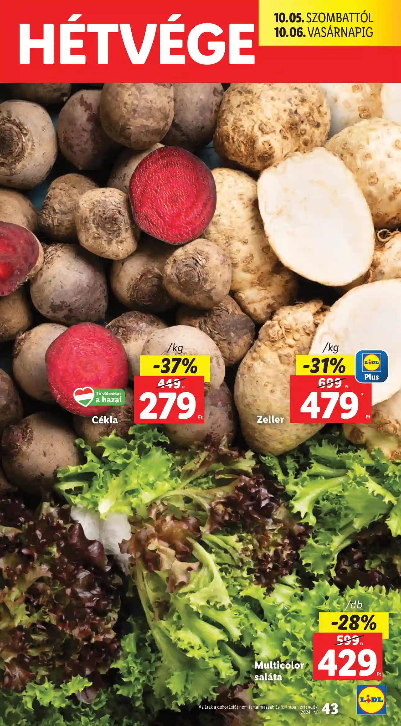 Lidl akciós újság 40. hét (38 oldal)