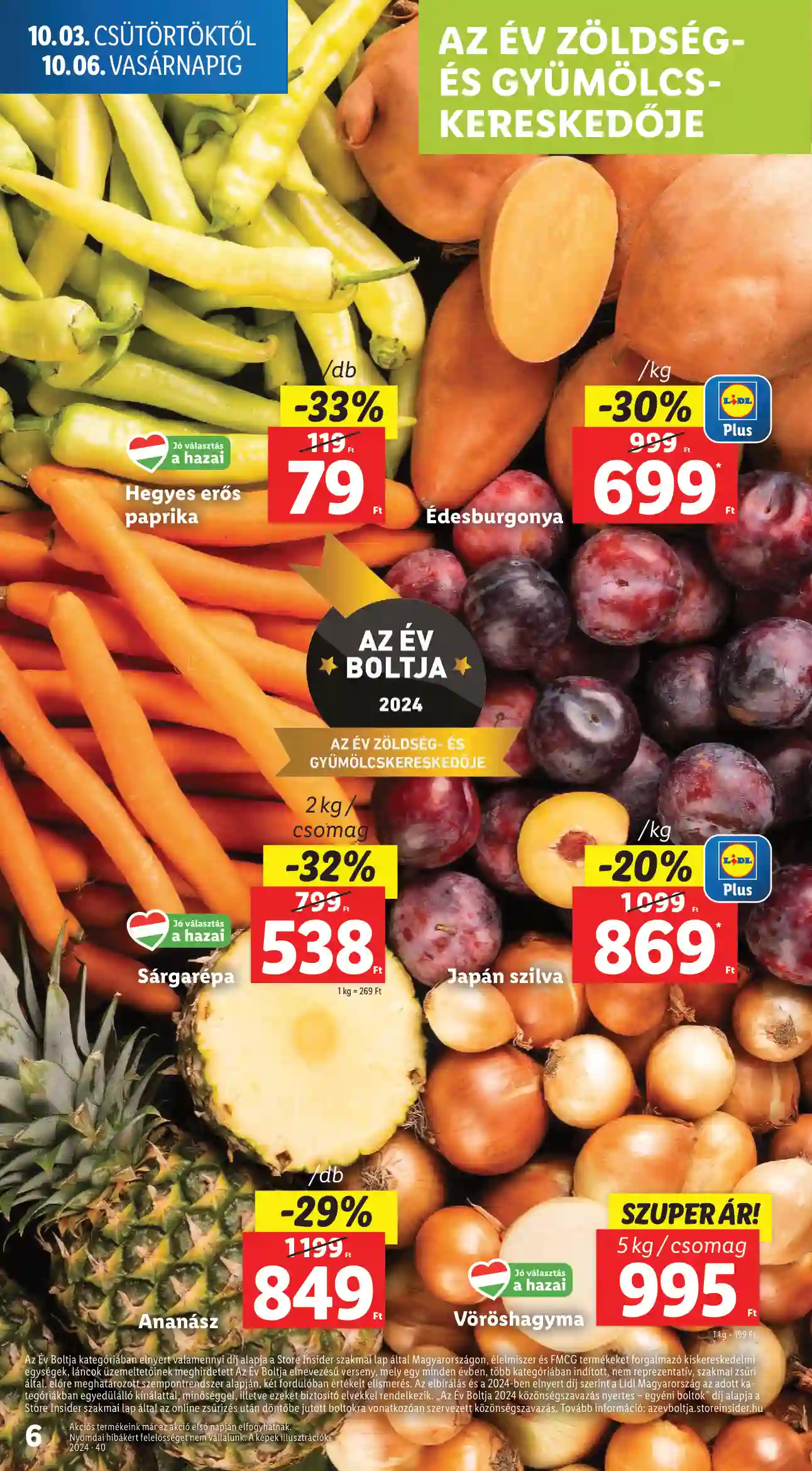 Lidl akciós újság 40. hét (46 oldal)