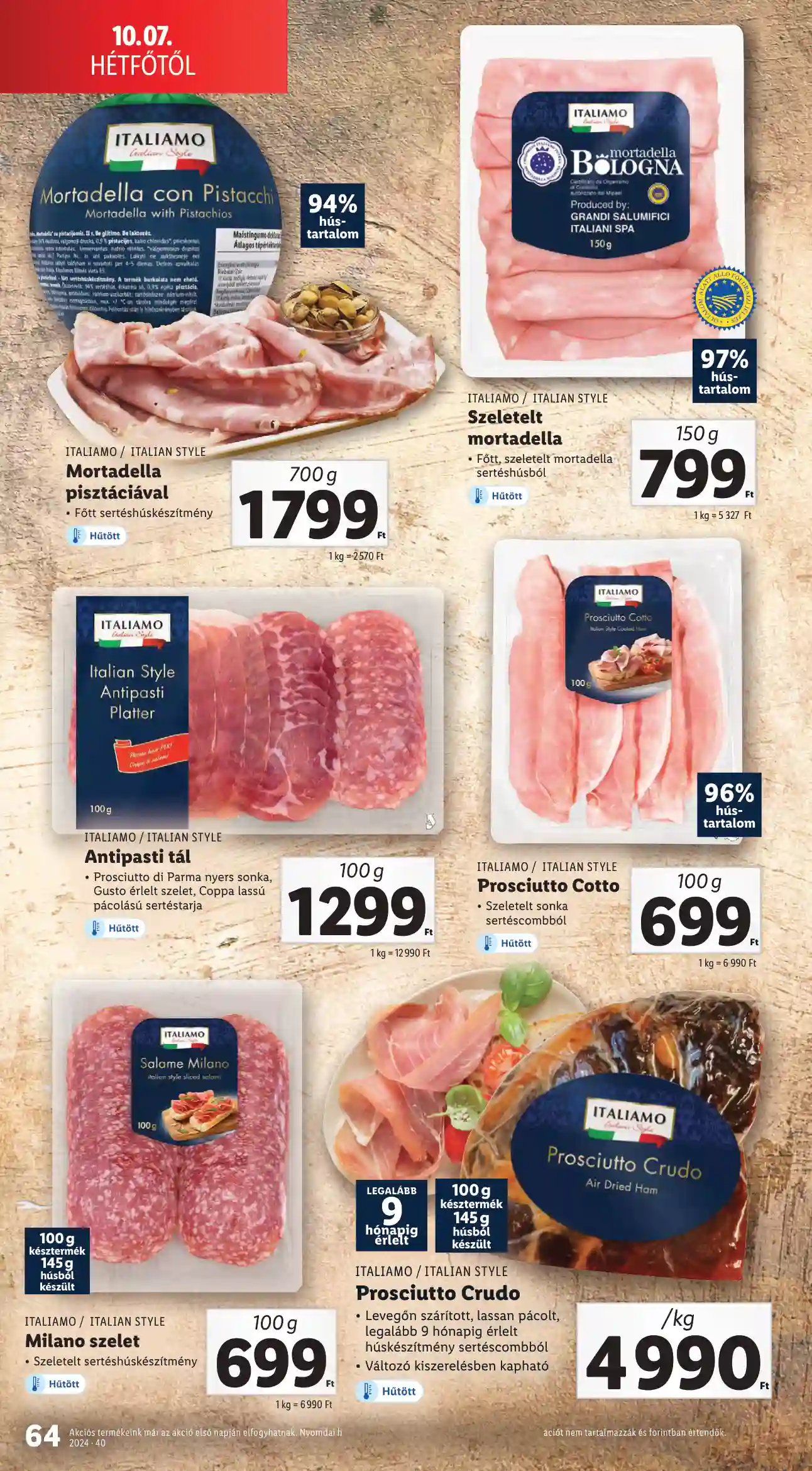 Lidl akciós újság 40. hét (61 oldal)