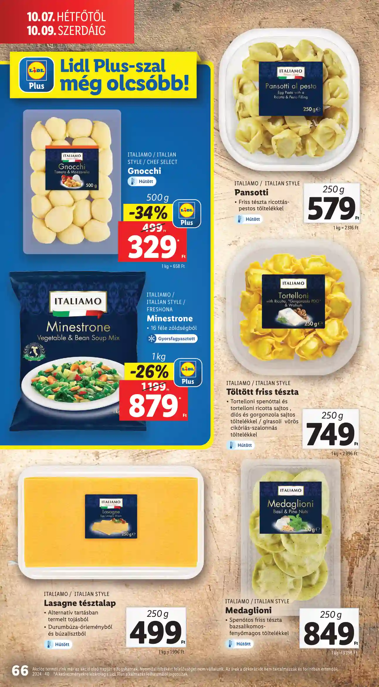 Lidl akciós újság 40. hét (63 oldal)