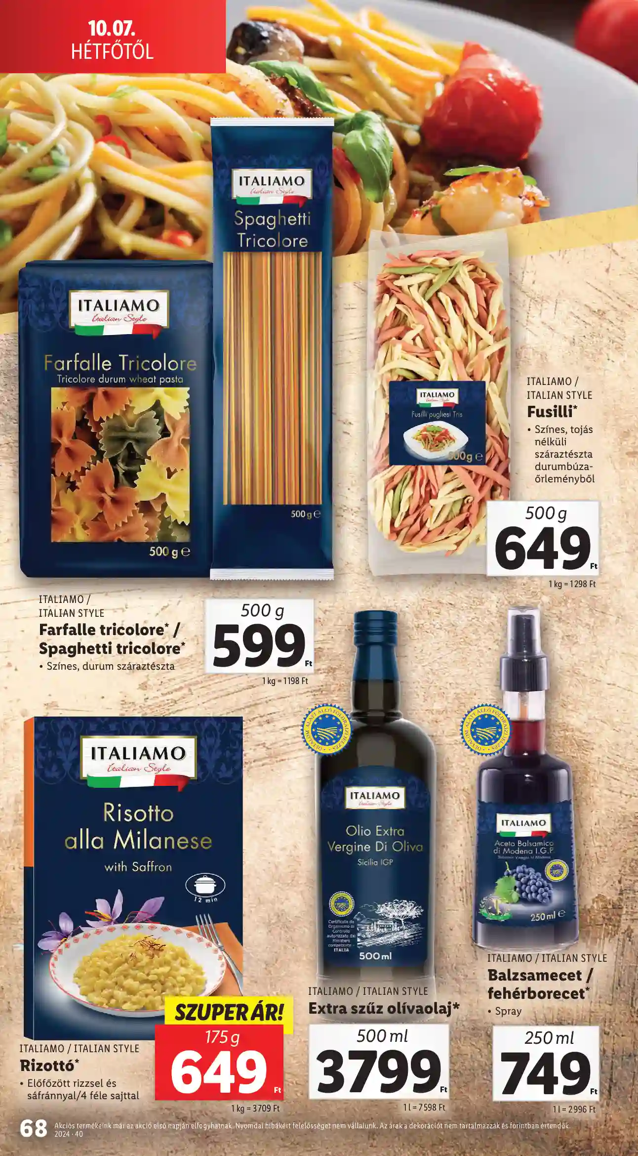 Lidl akciós újság 40. hét (65 oldal)