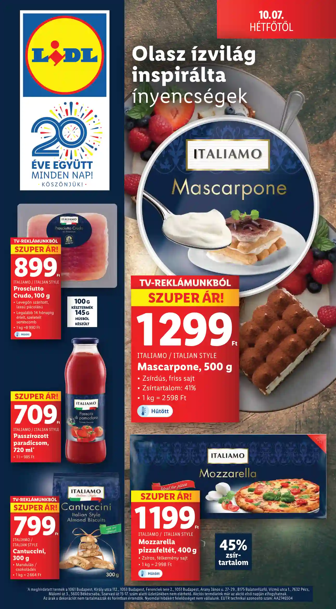 Lidl akciós újság 40. hét (72 oldal)