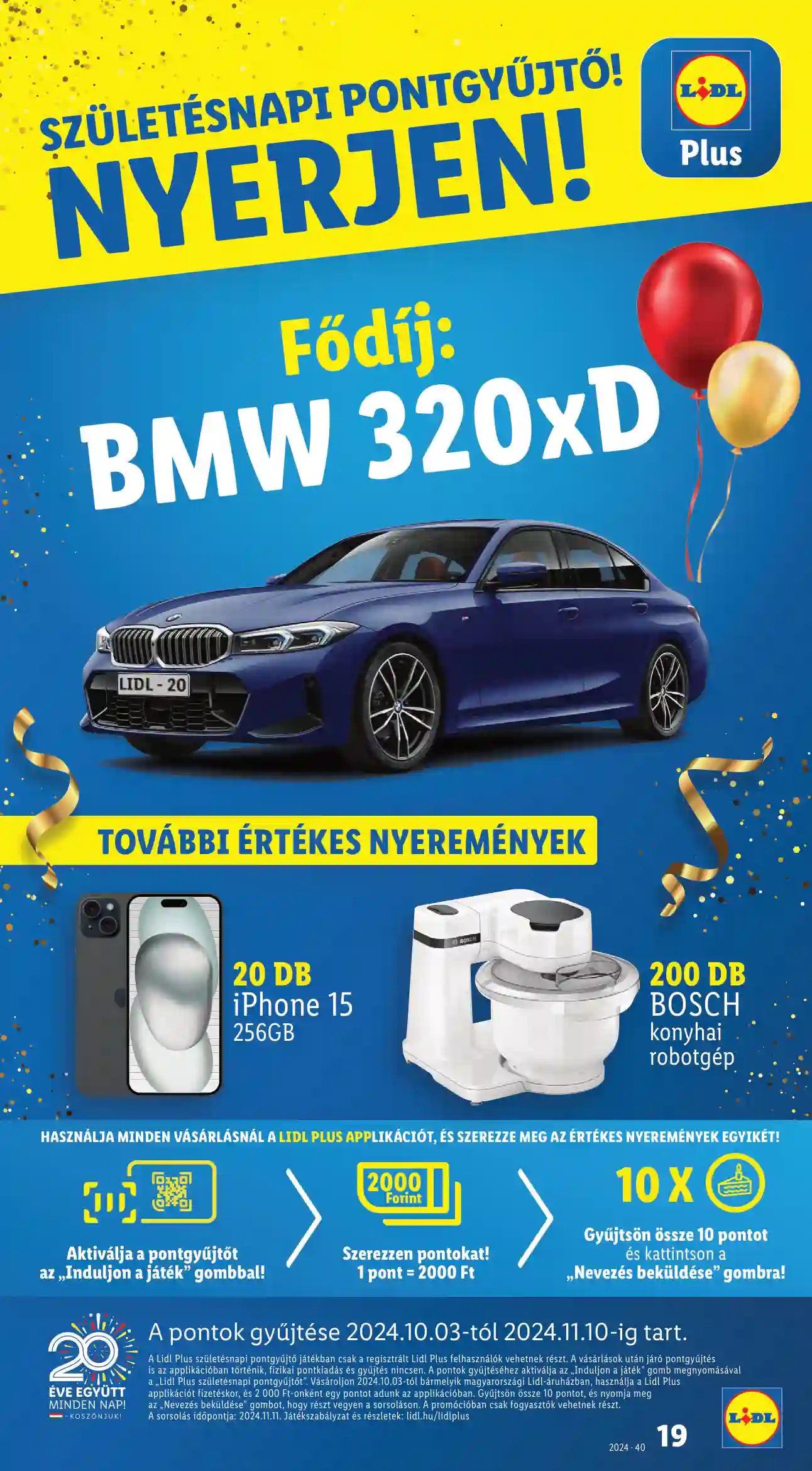 Lidl akciós újság 40. hét (Érvényes 10.03-tól) (11 oldal)