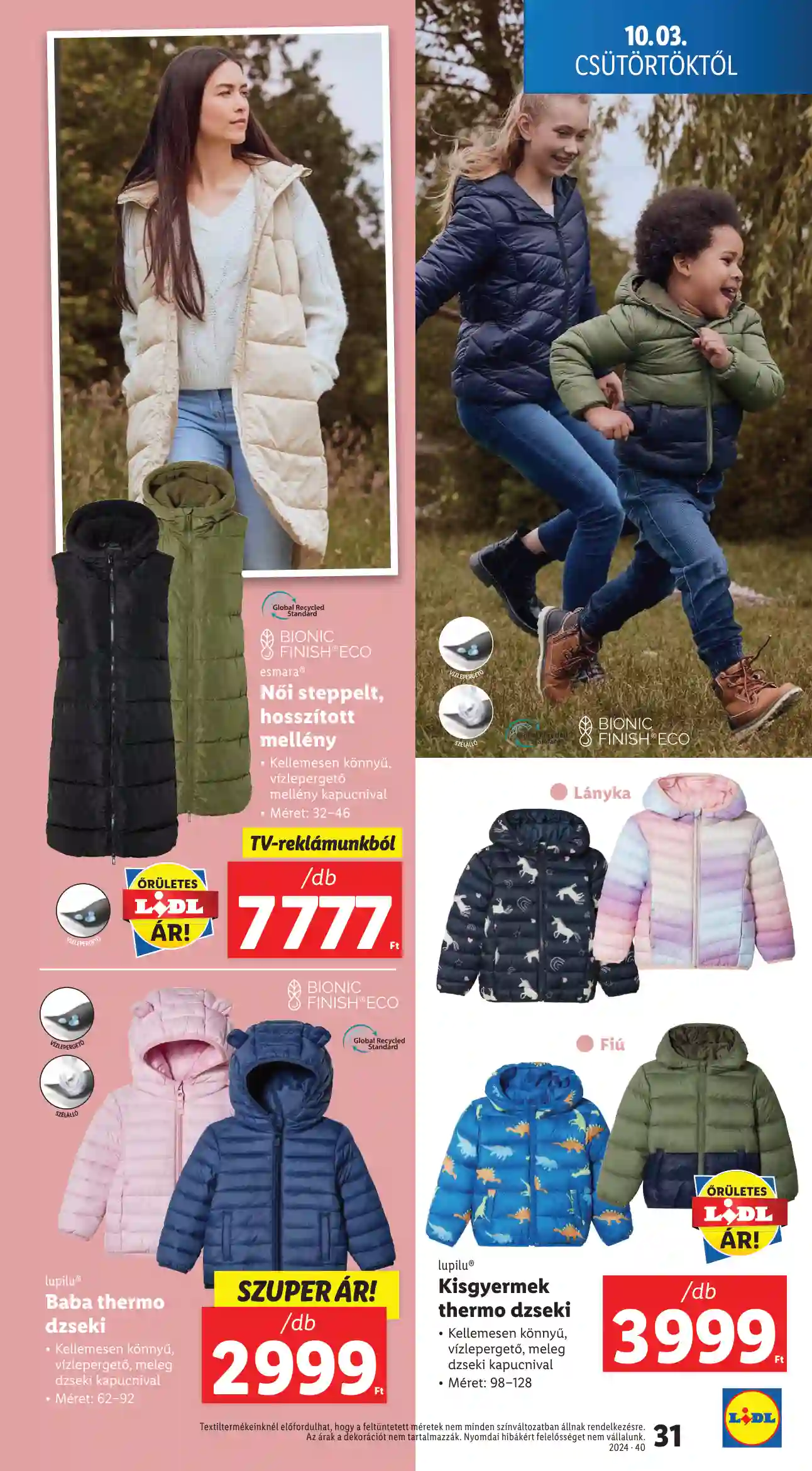 Lidl akciós újság 40. hét (Érvényes 10.03-tól) (25 oldal)