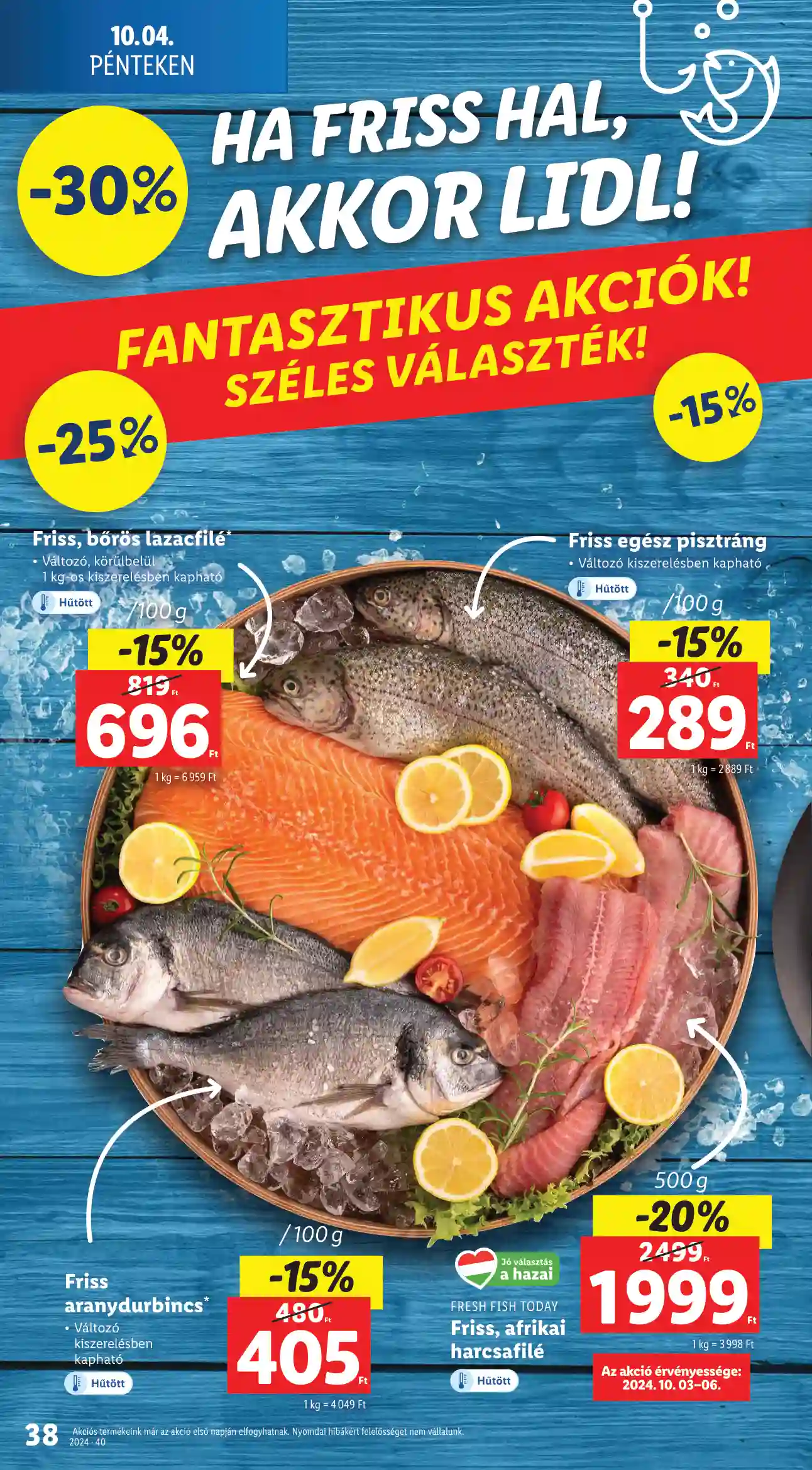 Lidl akciós újság 40. hét (Érvényes 10.03-tól) (32 oldal)
