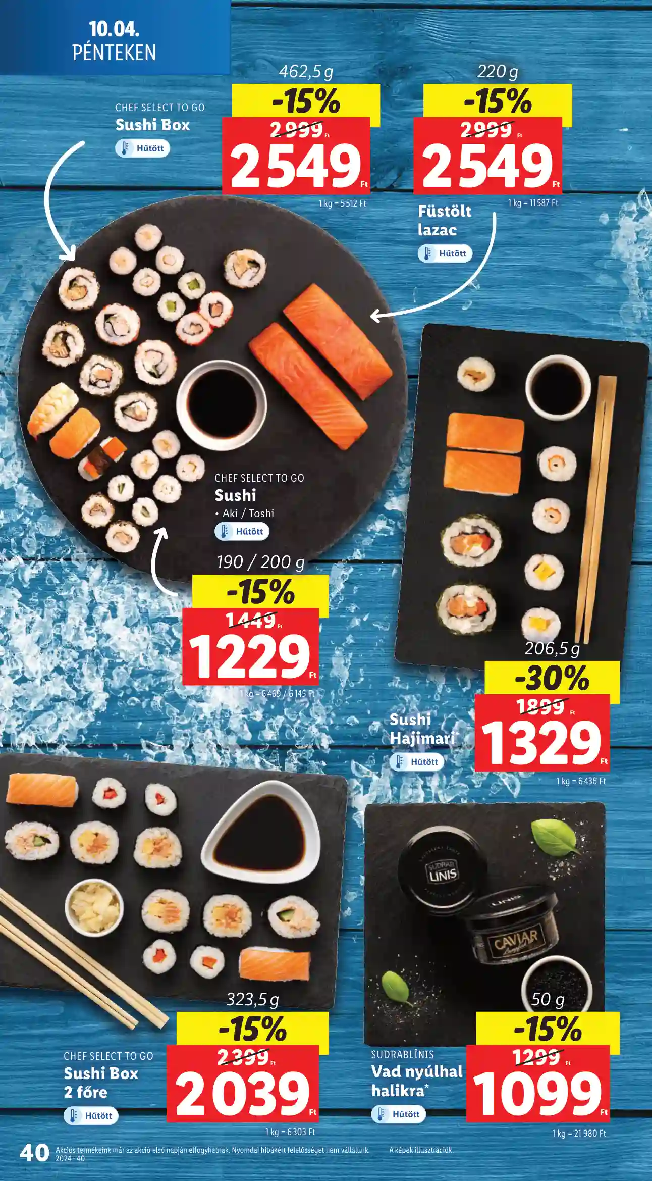 Lidl akciós újság 40. hét (Érvényes 10.03-tól) (34 oldal)