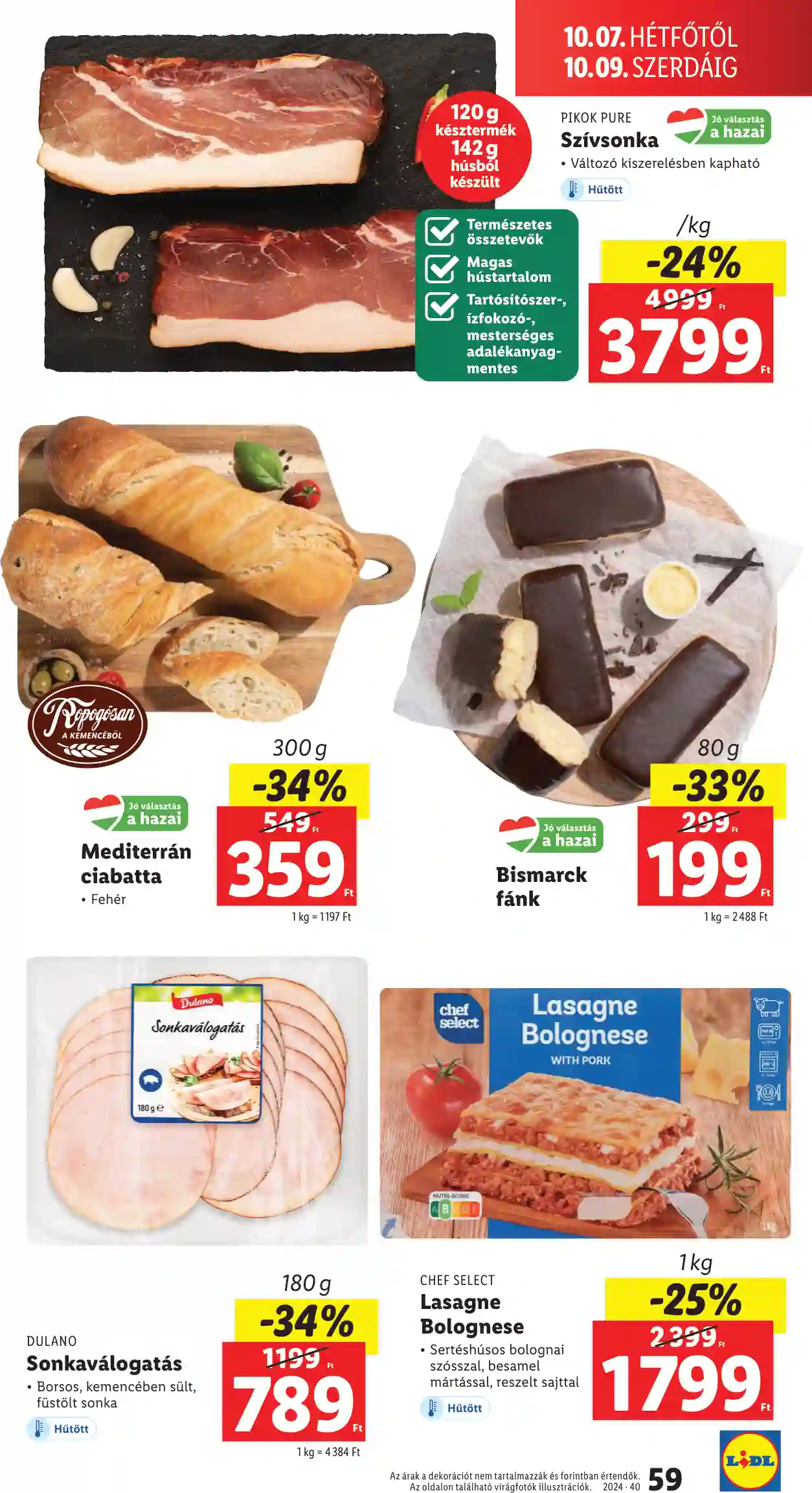 Lidl akciós újság 40. hét (Érvényes 10.03-tól) (55 oldal)