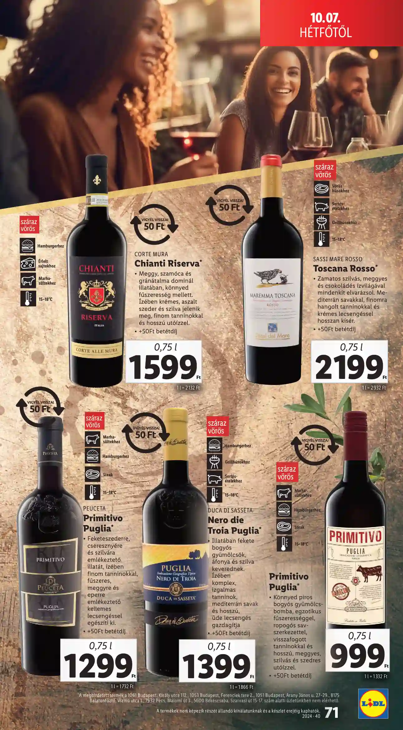 Lidl akciós újság 40. hét (Érvényes 10.03-tól) (69 oldal)