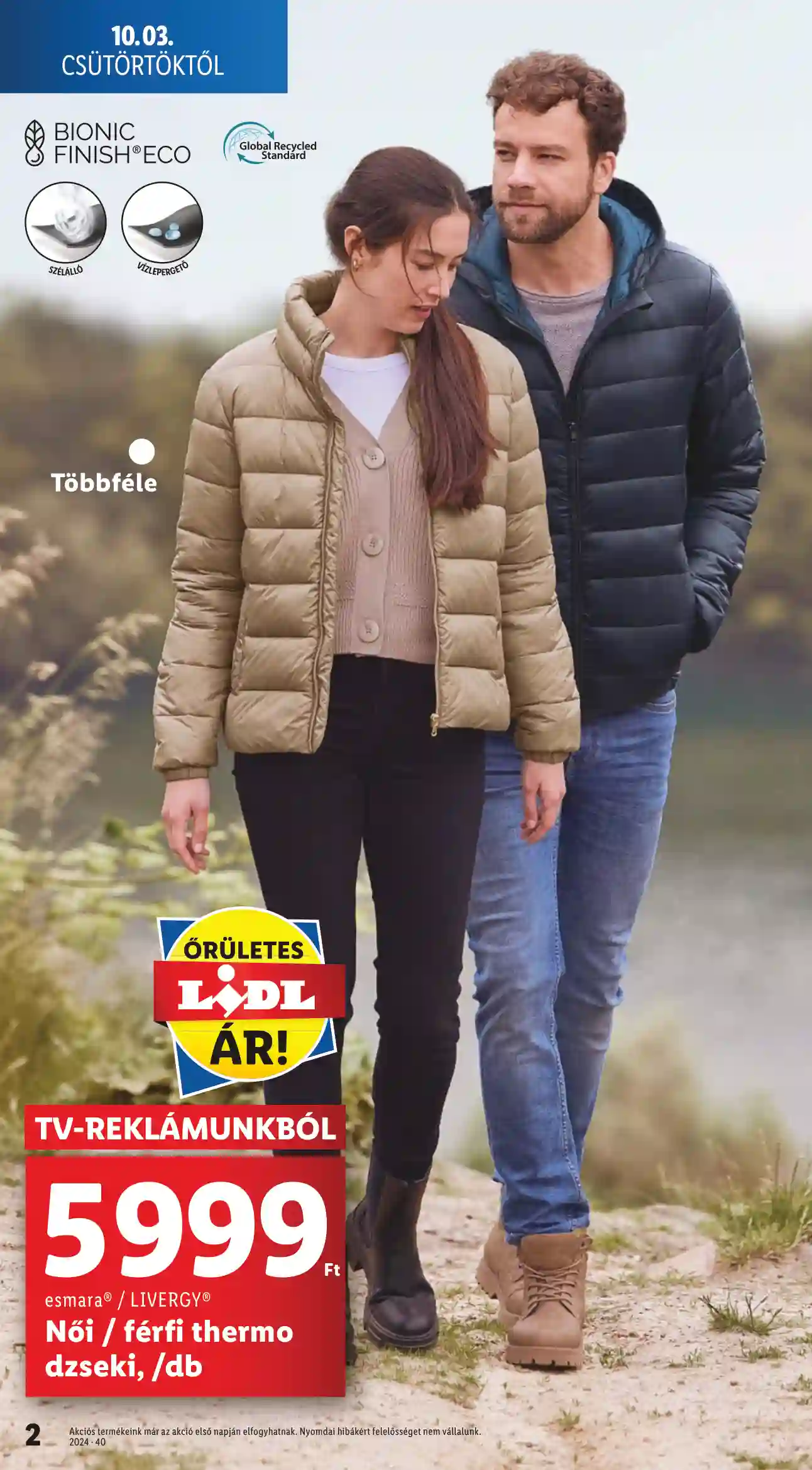 Lidl akciós újság 40. hét (2 oldal)