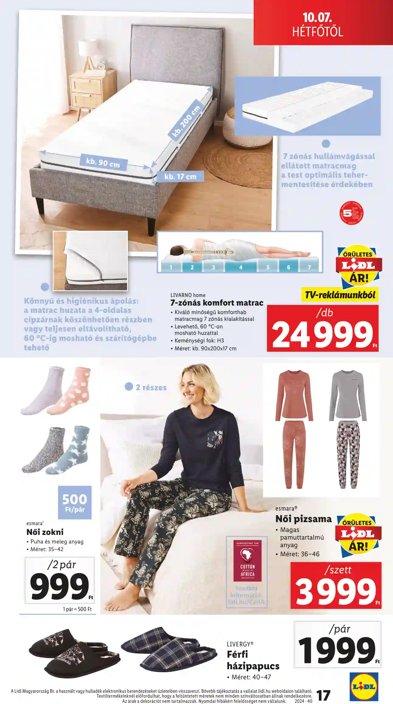 Lidl akciós újság 40. hét (9 oldal)