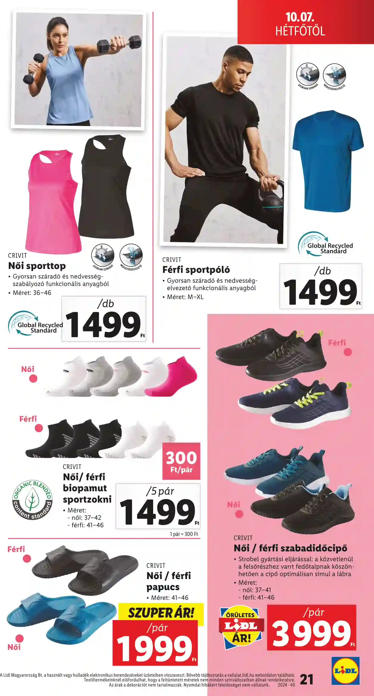 Lidl akciós újság 40. hét (14 oldal)