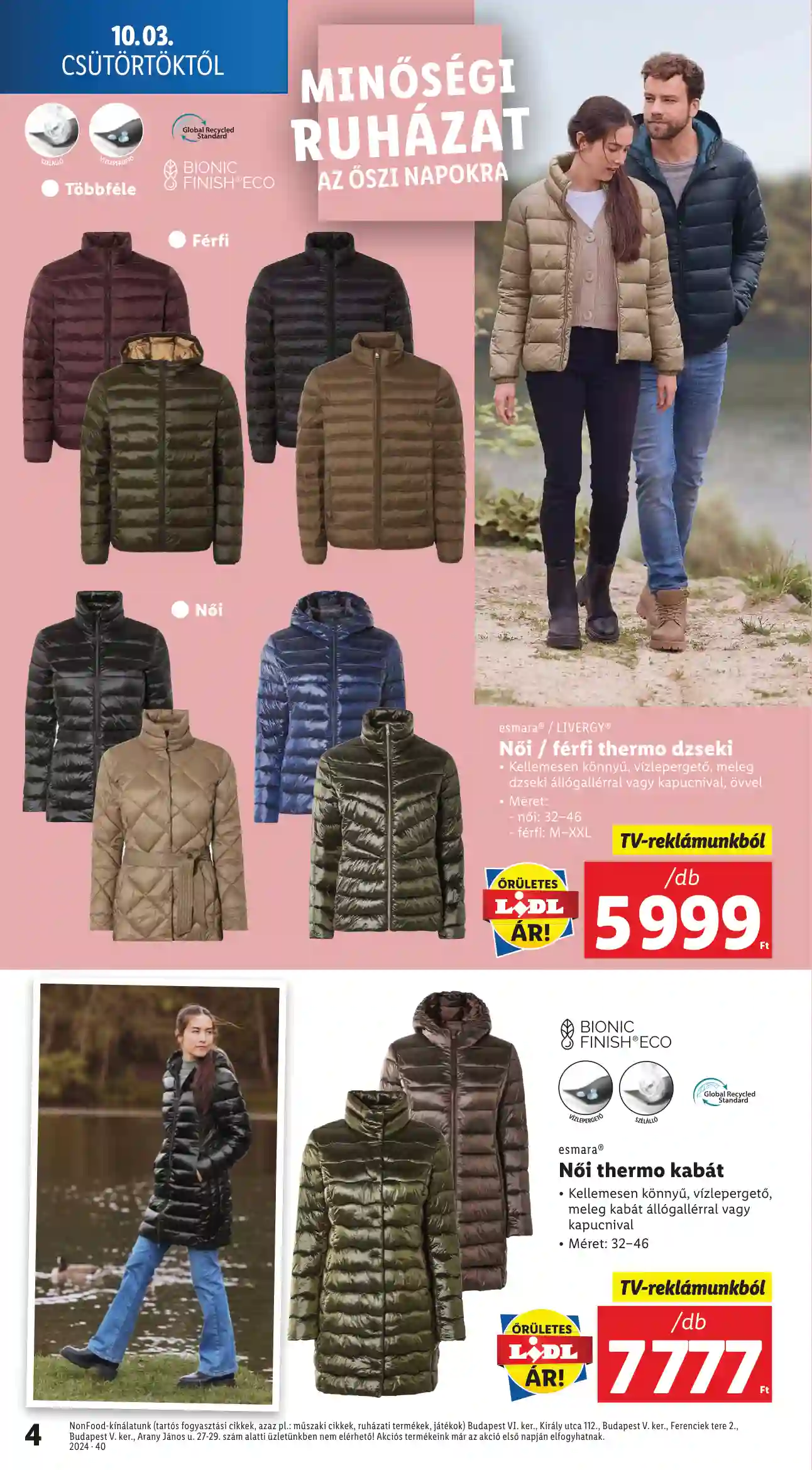 Lidl akciós újság 40. hét (17 oldal)