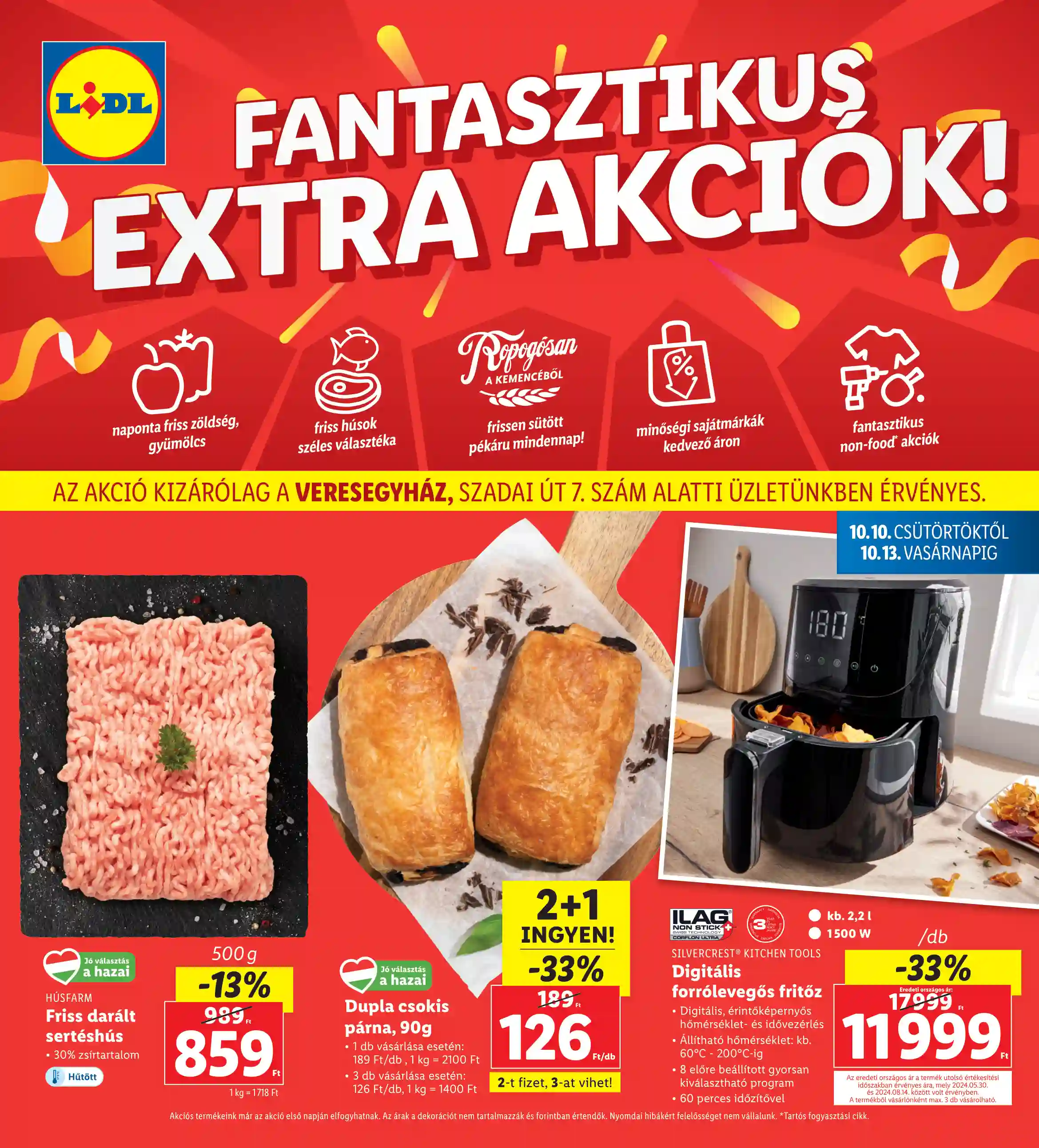 LIDL Regionális akciók – VEresegyház 41.hét