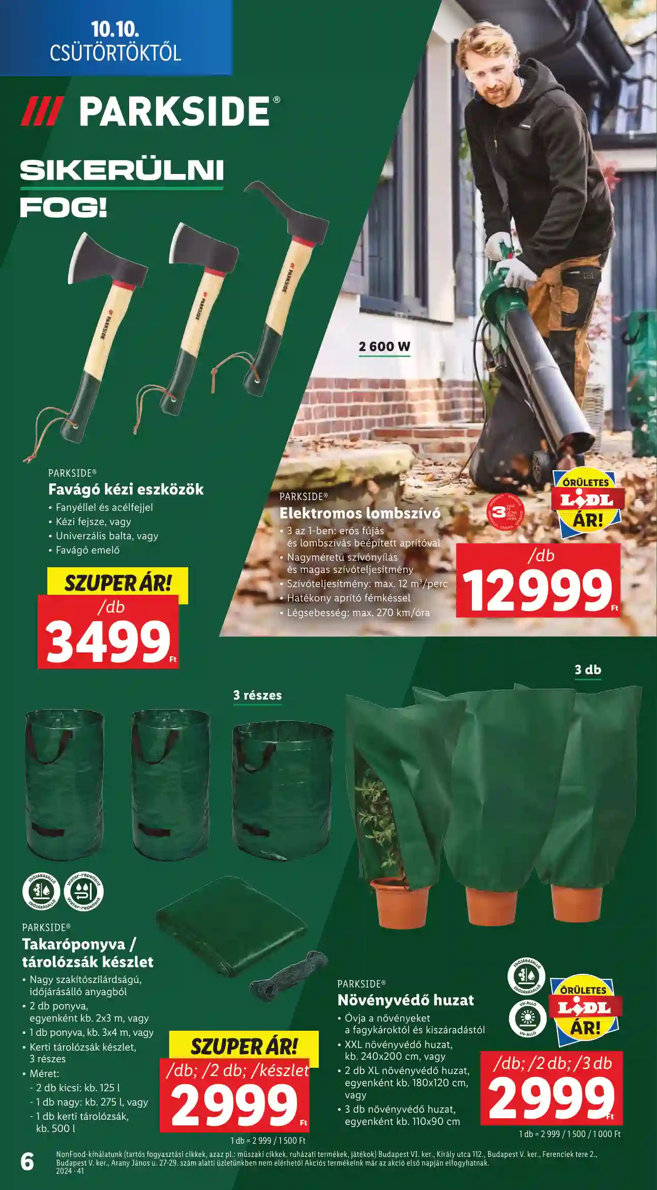 Lidl akciós újság 41. hét (Érvényes 10.10-től) (17 oldal)